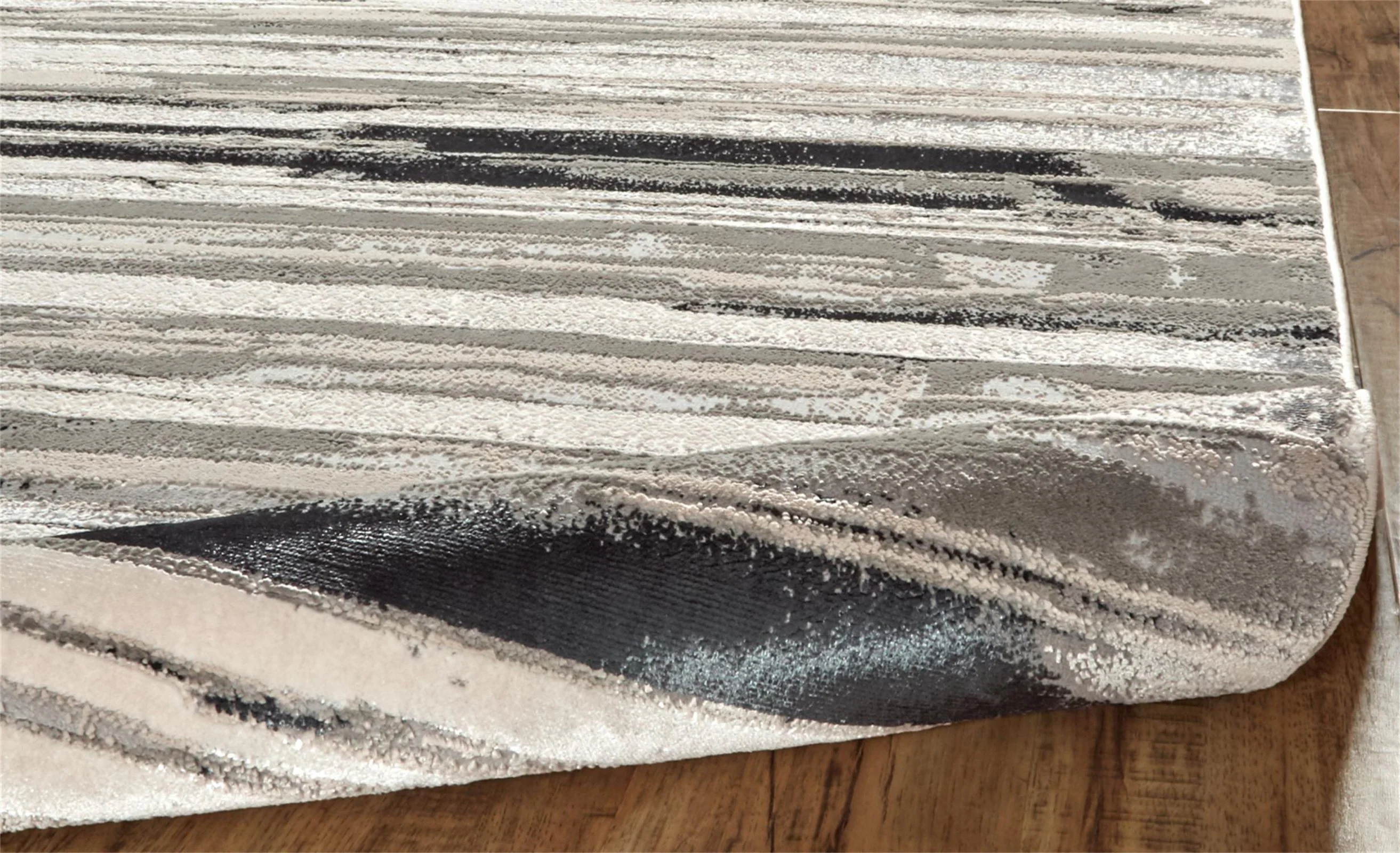 Feizy Micah 3049F Rug in Silver - Image 11
