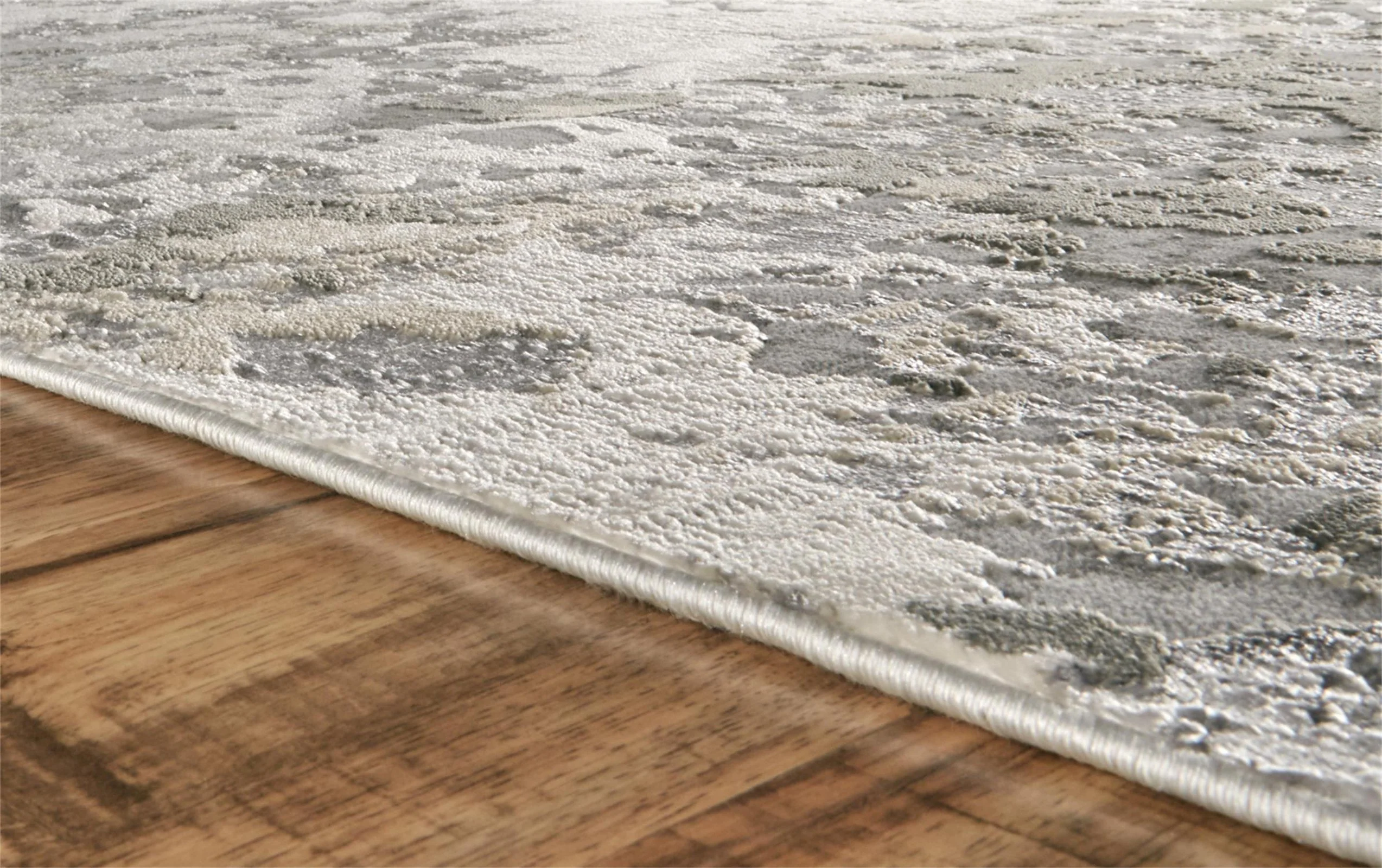 Feizy Micah 3336F Rug in Silver/Gray - Image 7