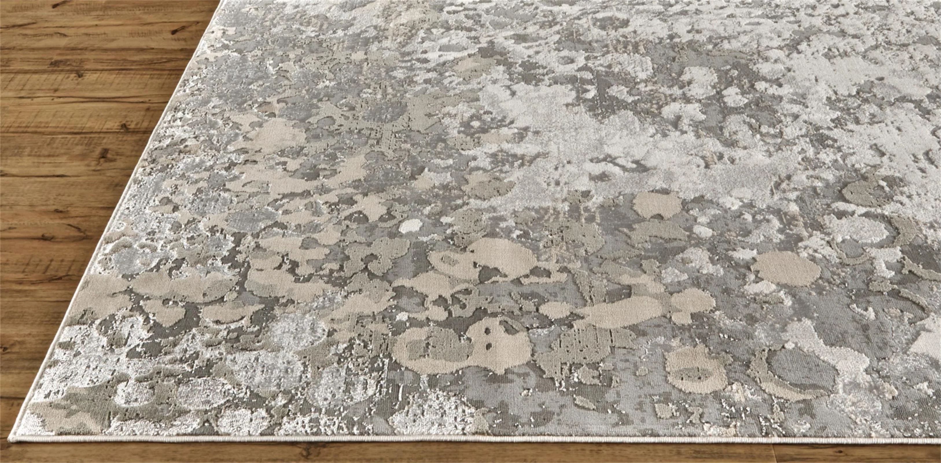 Feizy Micah 3336F Rug in Silver/Gray - Image 9