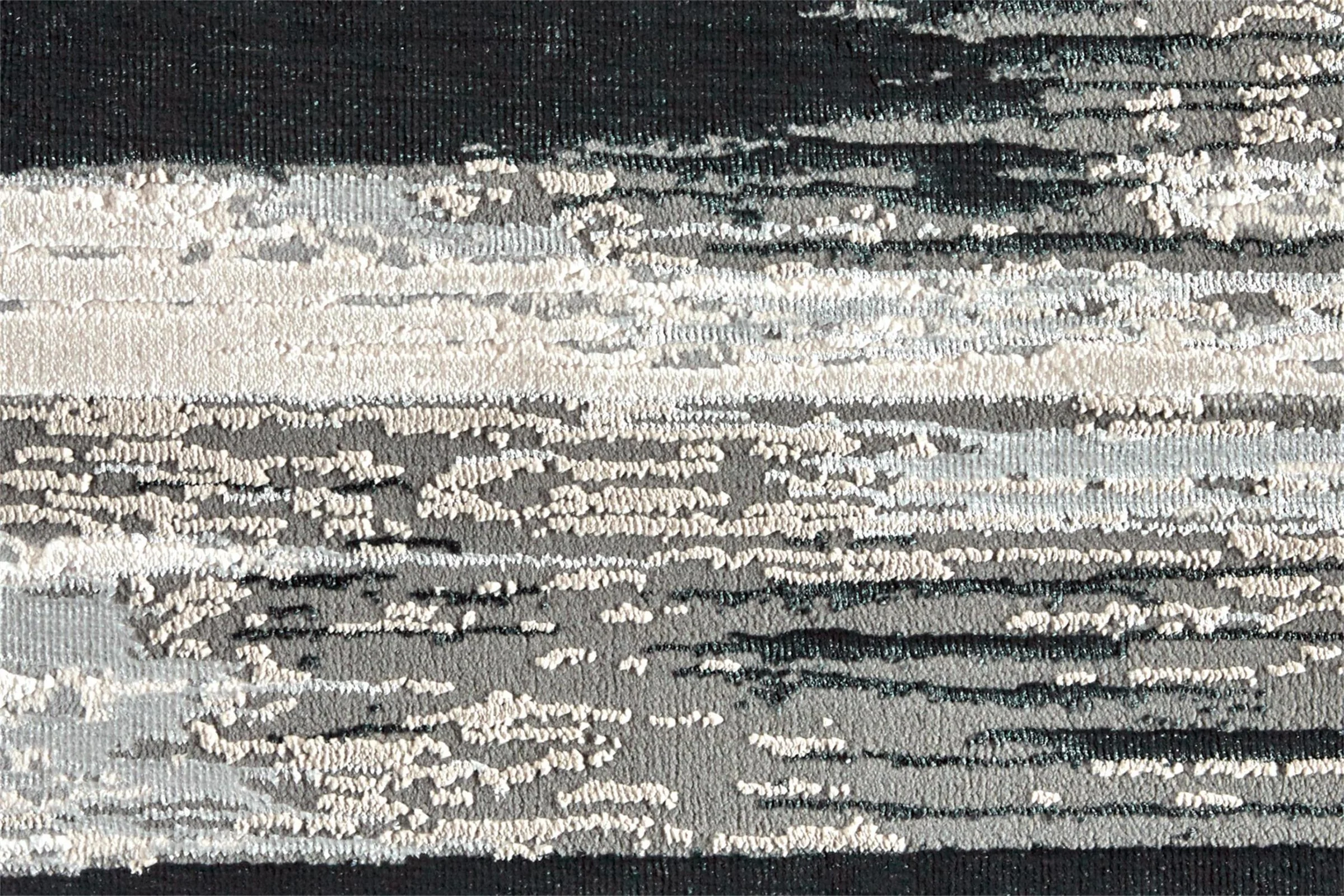 Feizy Micah 3338F Rug in Black/Silver - Image 5