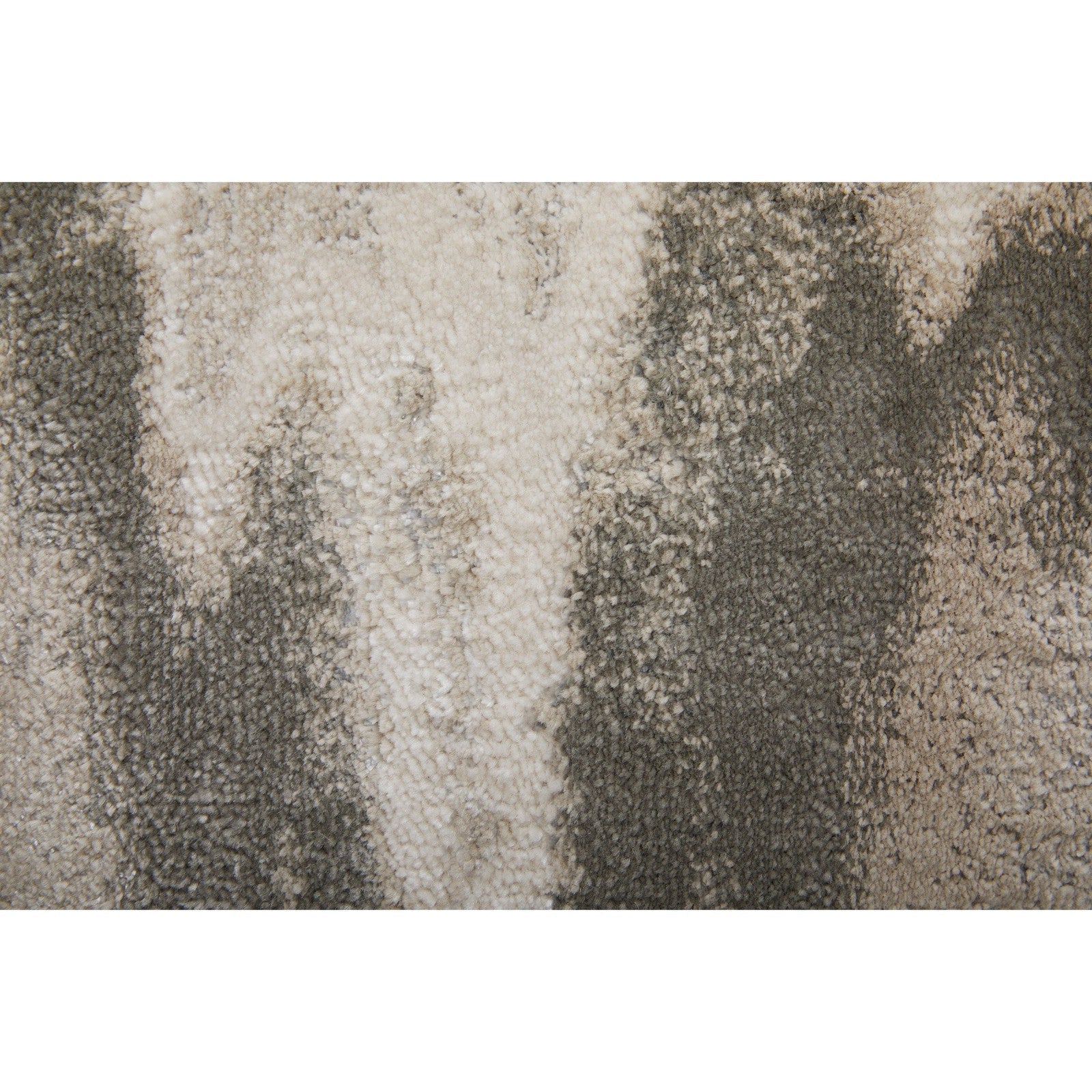 Feizy Micah 39LQF Modern Abstract Rug in Gray/Taupe/Ivory - Image 10