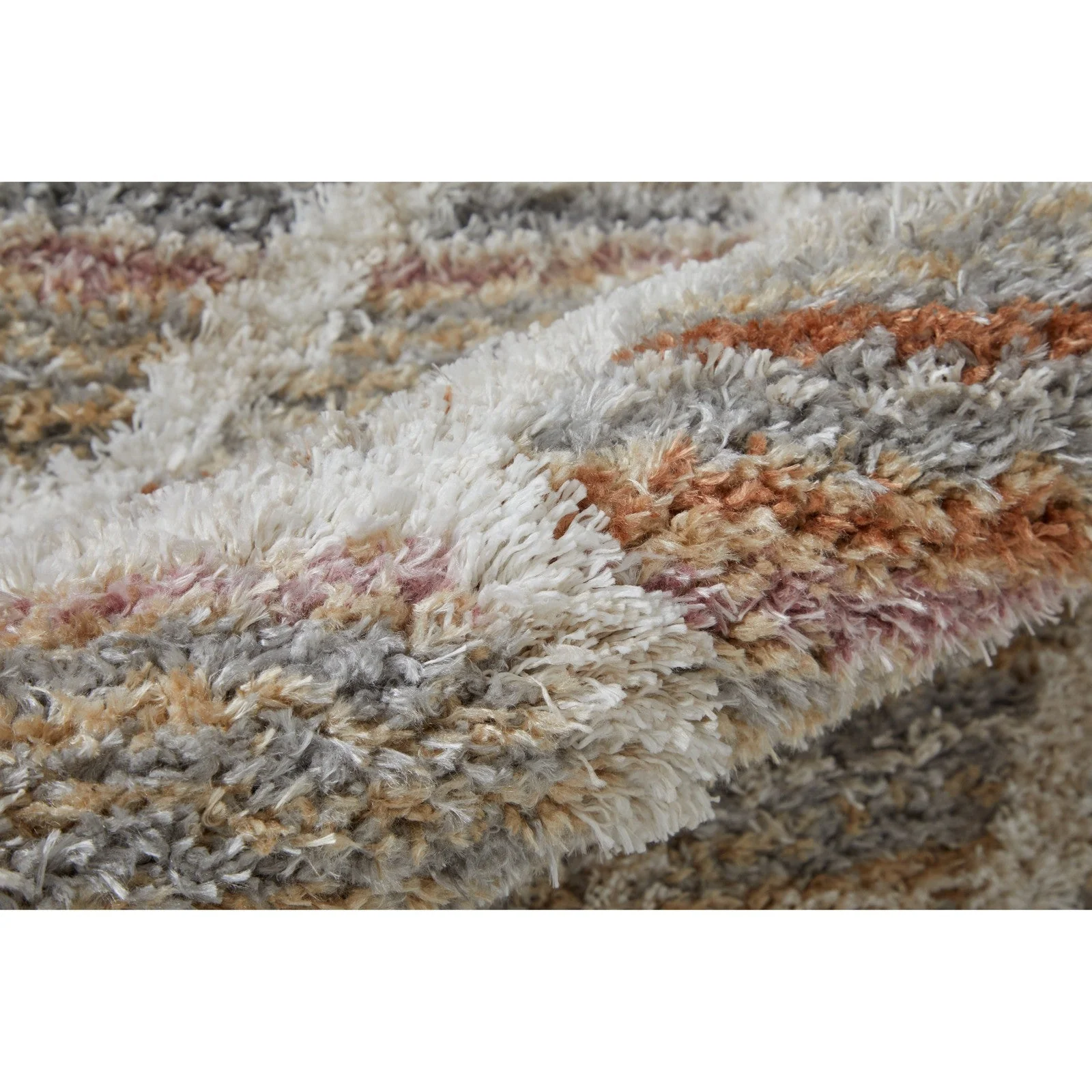 Feizy Mynka 39ICF Transitional Diamond in Tan/Taupe/Ivory - Image 11