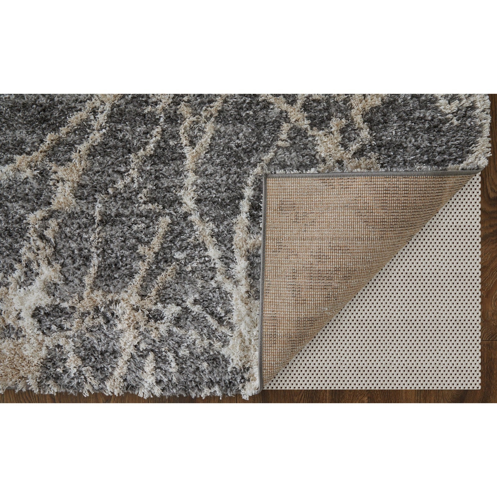 Feizy Mynka 39IDF Transitional Abstract in Gray/Ivory - Image 6