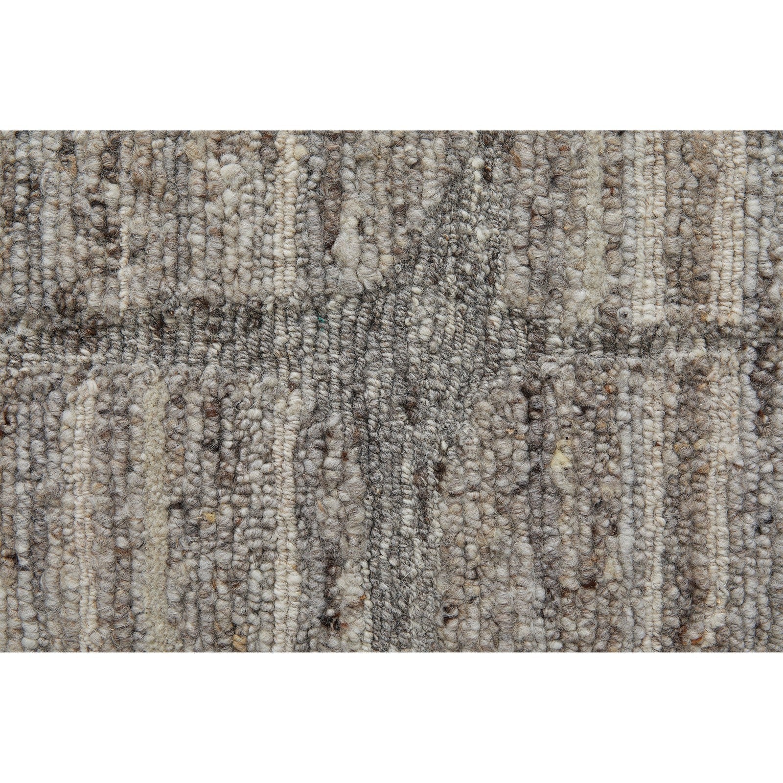 Feizy Navaro 8912F Modern Abstract Rug in Gray/Ivory/Taupe - Image 7