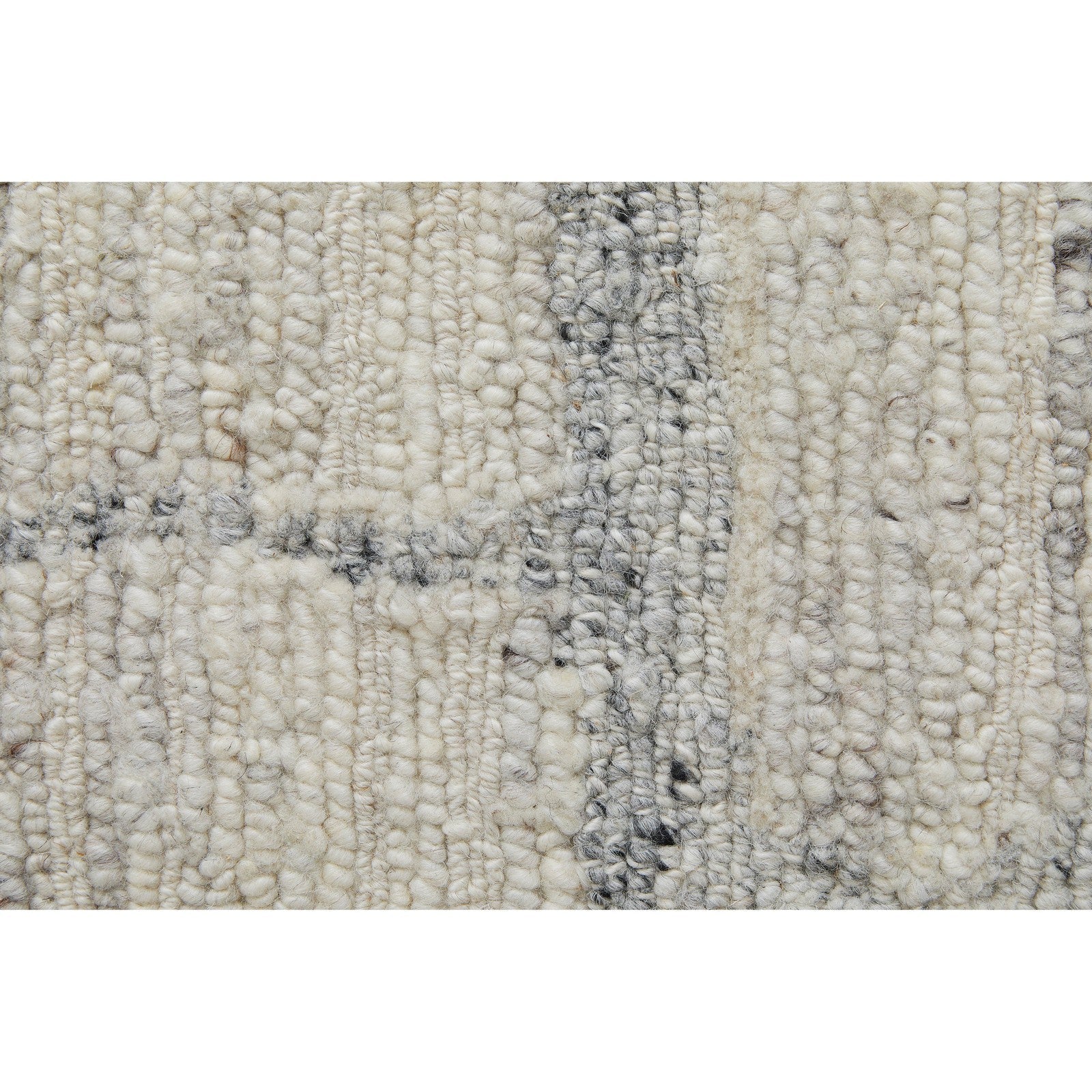 Feizy Navaro 8913F Modern Distressed Rug in Ivory/Gray/Blue - Image 7
