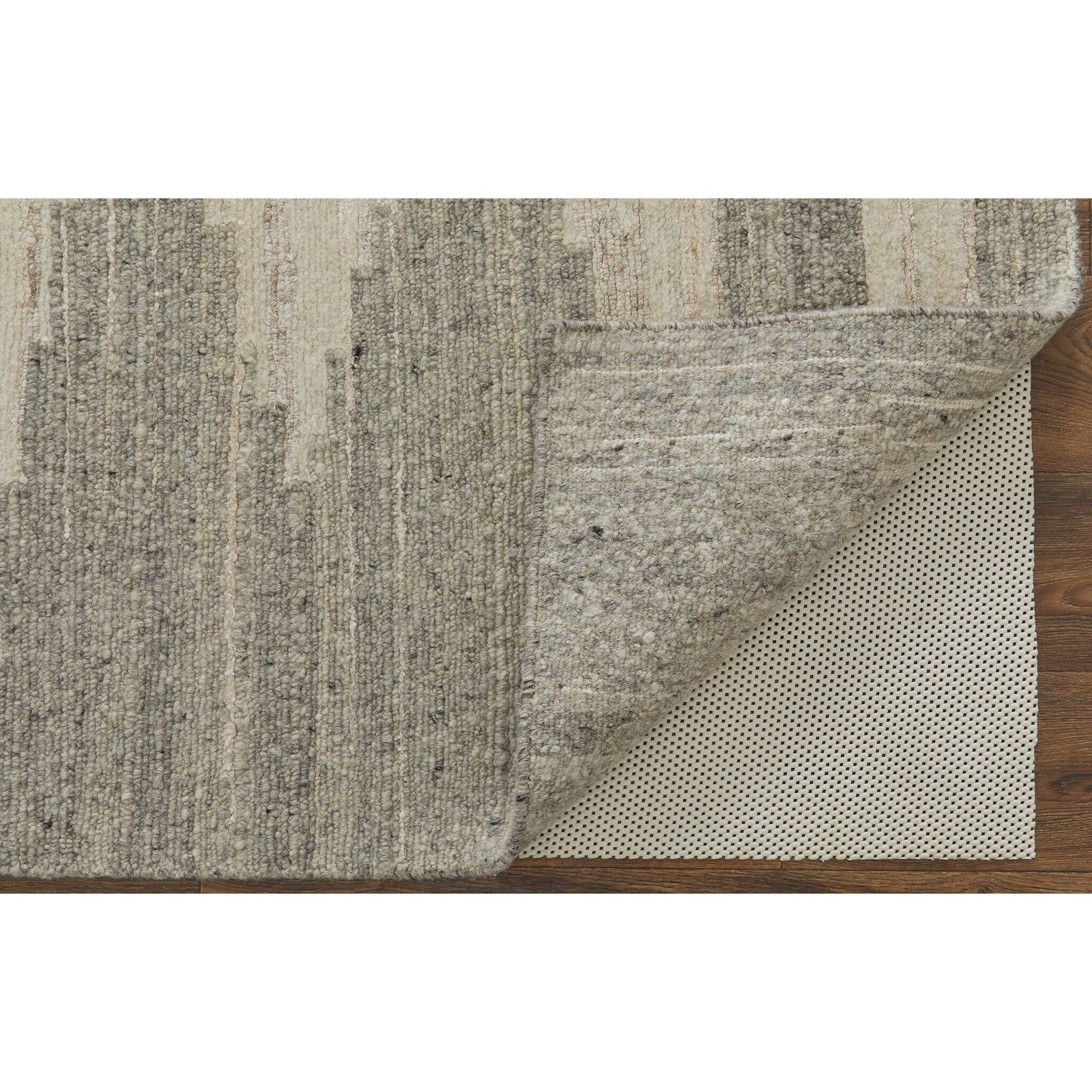 Feizy Navaro 8915F Modern Gradient & Ombre Rug in Ivory/Tan - Image 6
