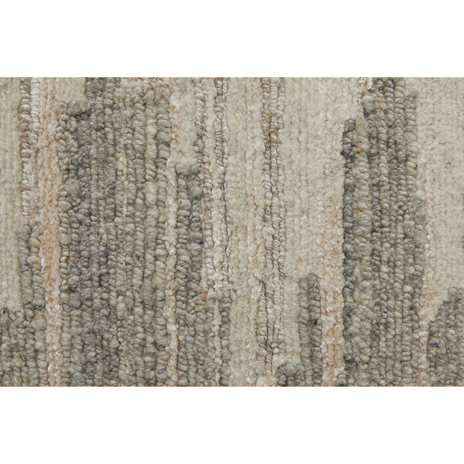 Feizy Navaro 8915F Modern Gradient & Ombre Rug in Ivory/Tan - Image 7