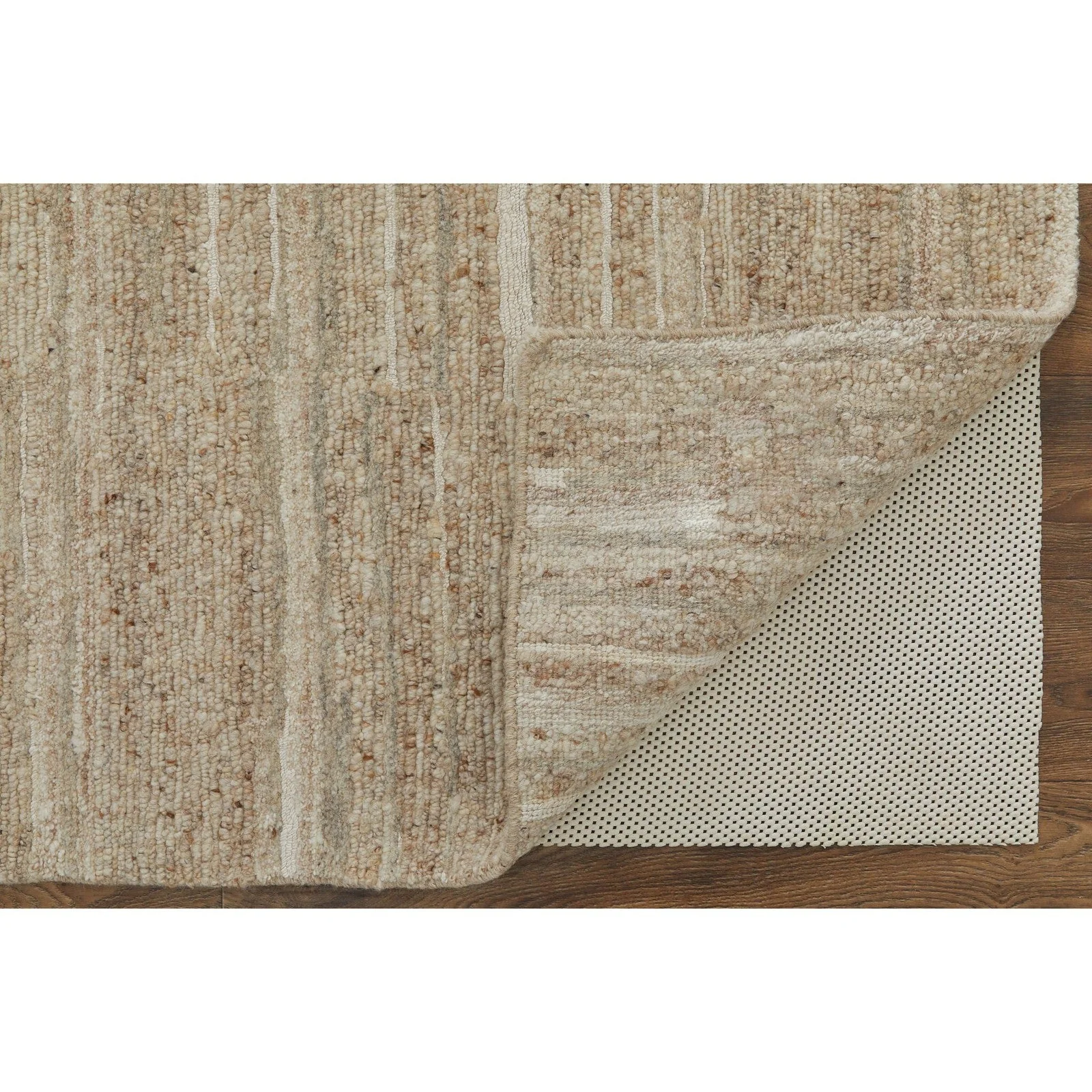 Feizy Navaro 8916F Modern Distressed Rug in Ivory - Image 6
