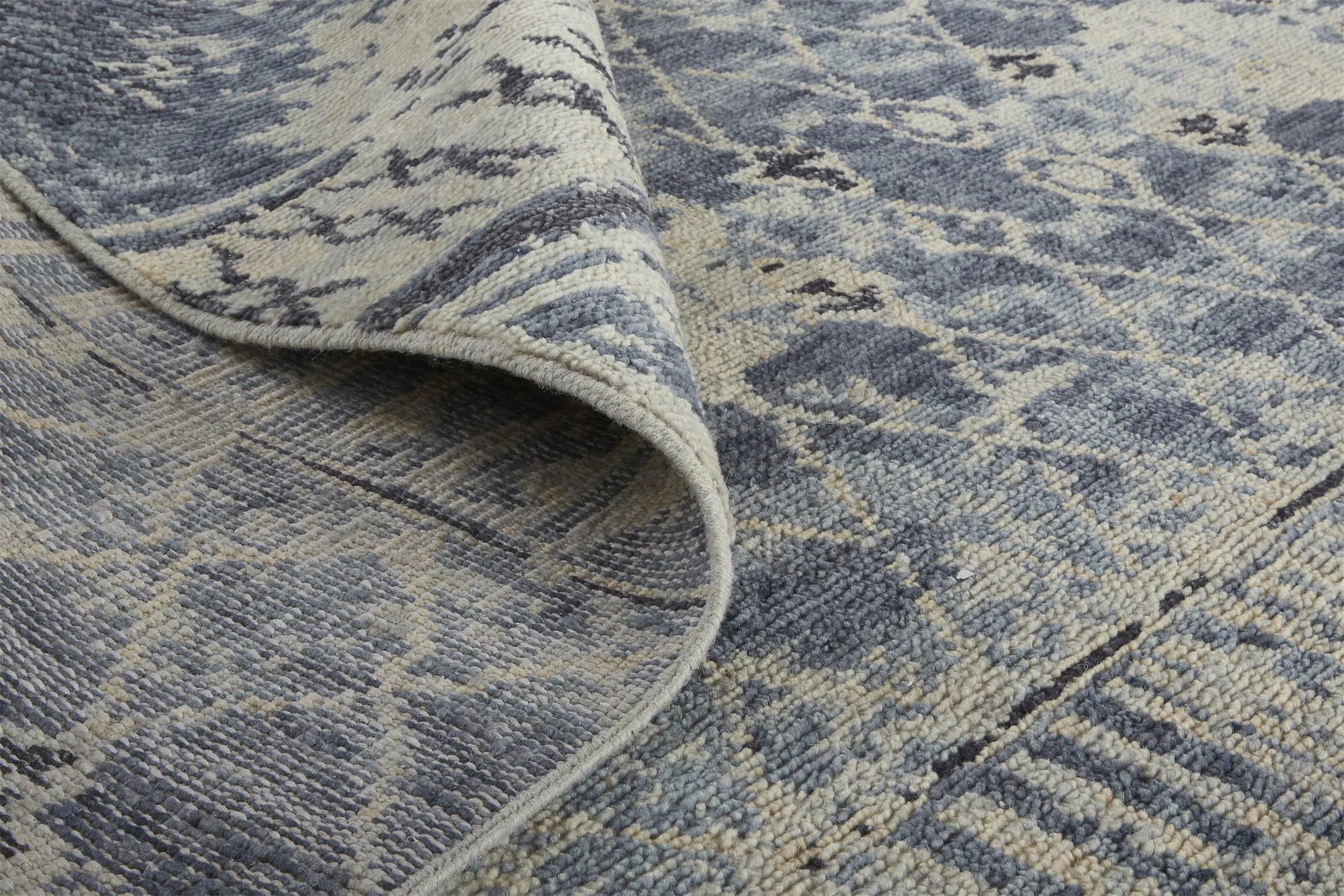 Feizy Palomar 6572F Rug in Blue / Tan - Image 4