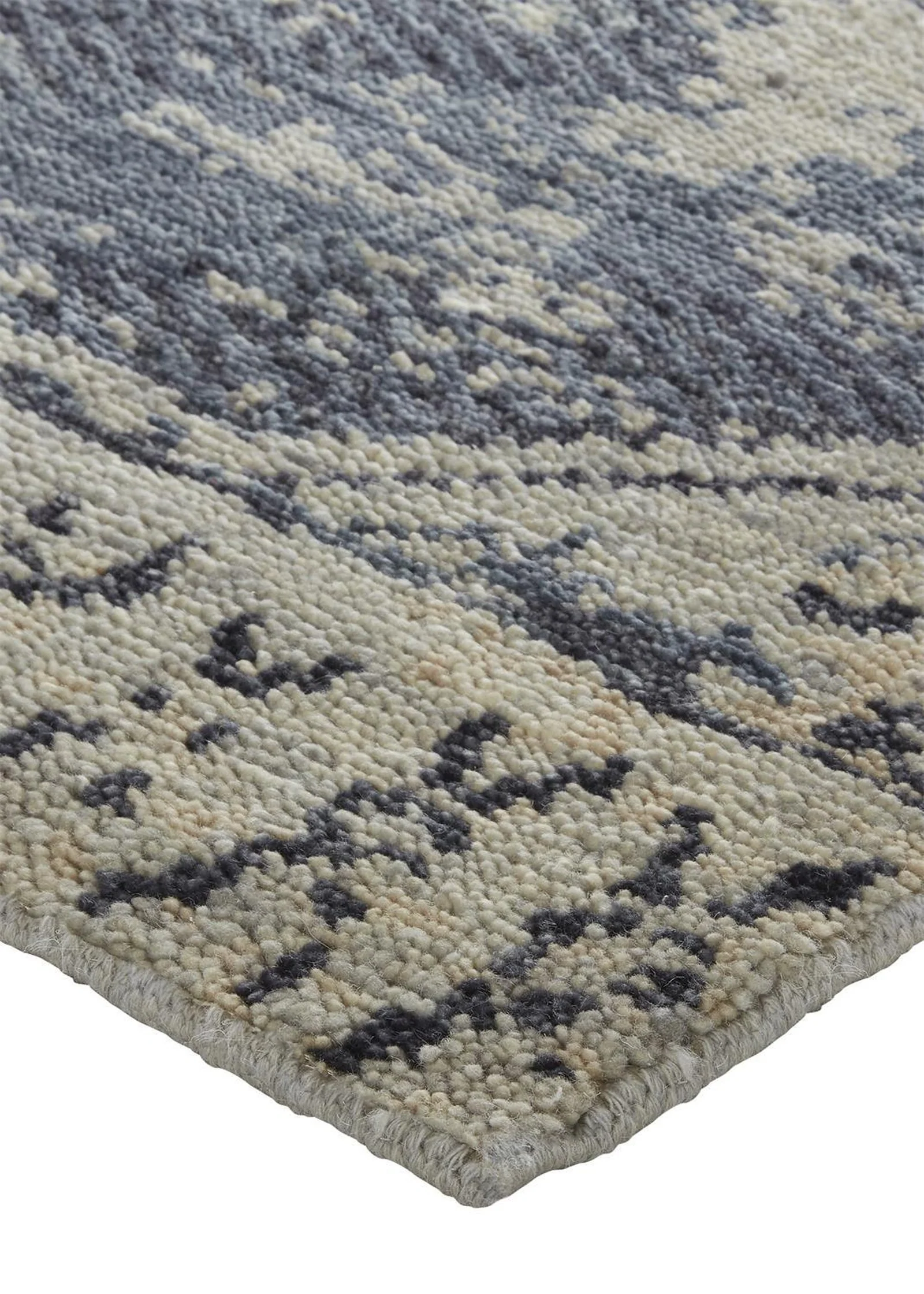 Feizy Palomar 6572F Rug in Blue / Tan - Image 5