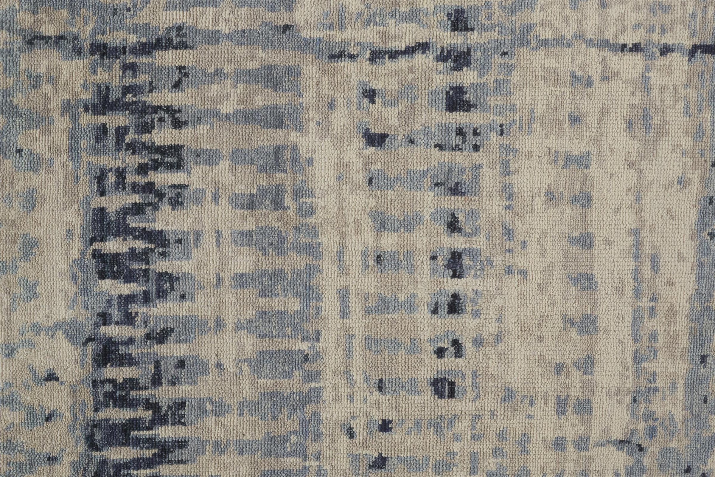 Feizy Palomar 6631F Rug in Tan / Blue - Image 5