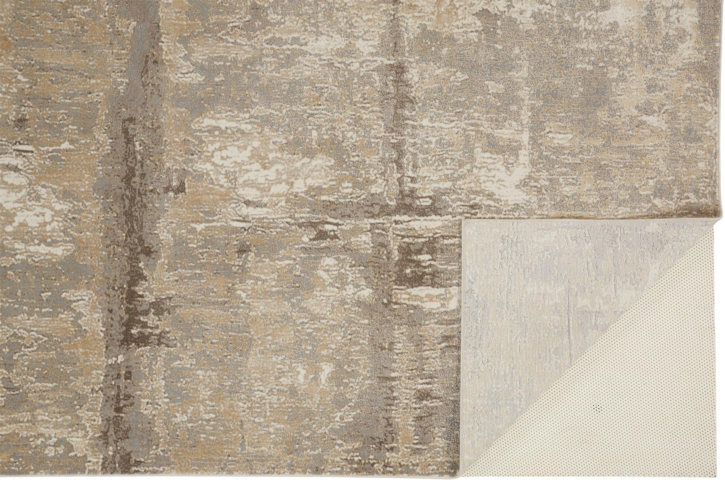 Feizy Parker 3701F Rug in Ivory / Gray - Image 9
