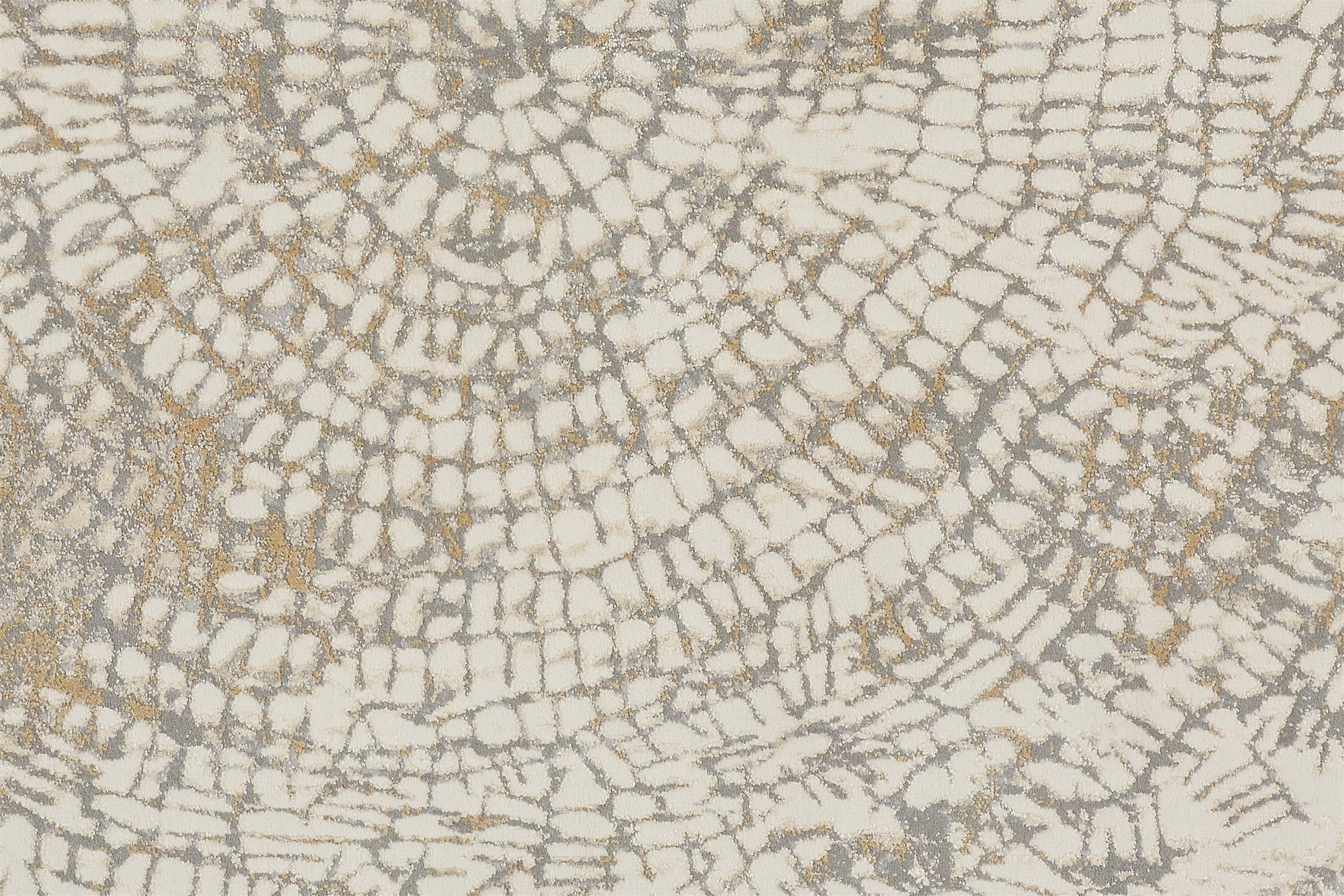 Feizy Parker 3702F Rug in Ivory / Gray - Image 6