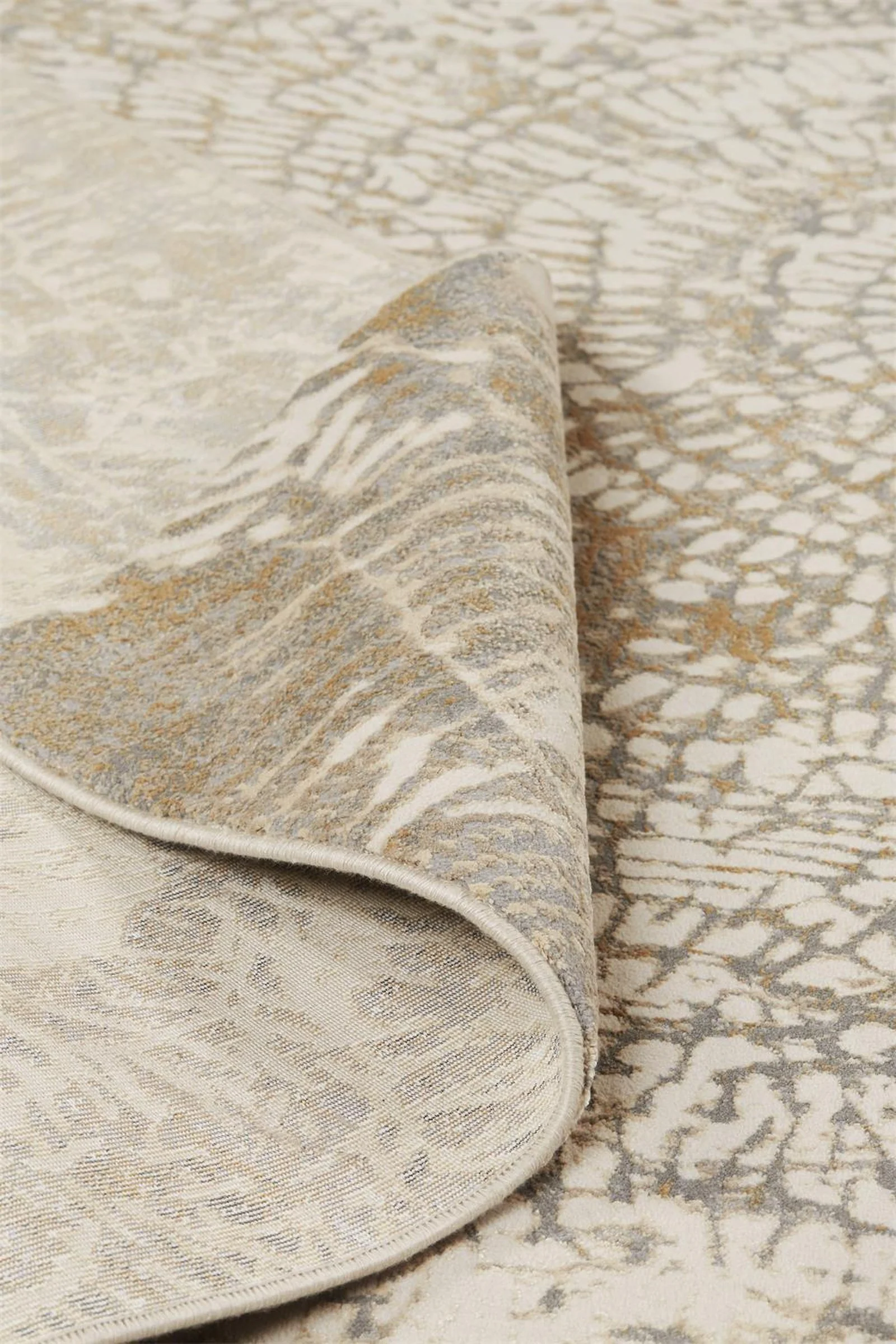 Feizy Parker 3702F Rug in Ivory / Gray - Image 7