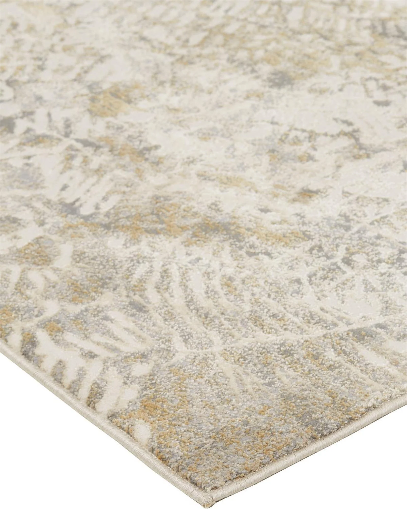 Feizy Parker 3702F Rug in Ivory / Gray - Image 8