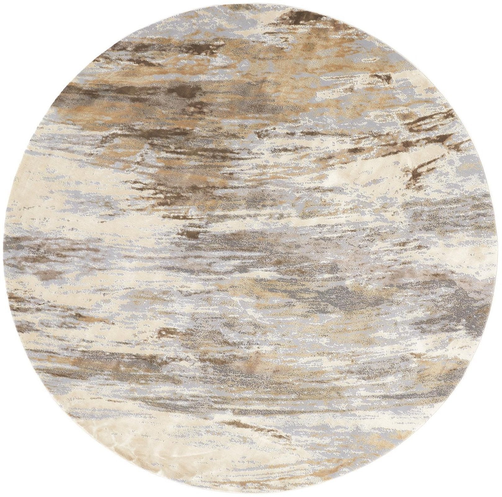 Feizy Parker 3704F Rug in Tan / Blue - Image 3