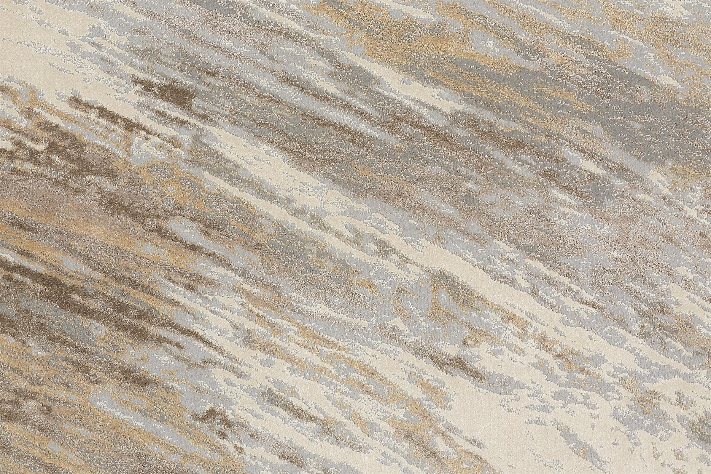 Feizy Parker 3704F Rug in Tan / Blue - Image 6