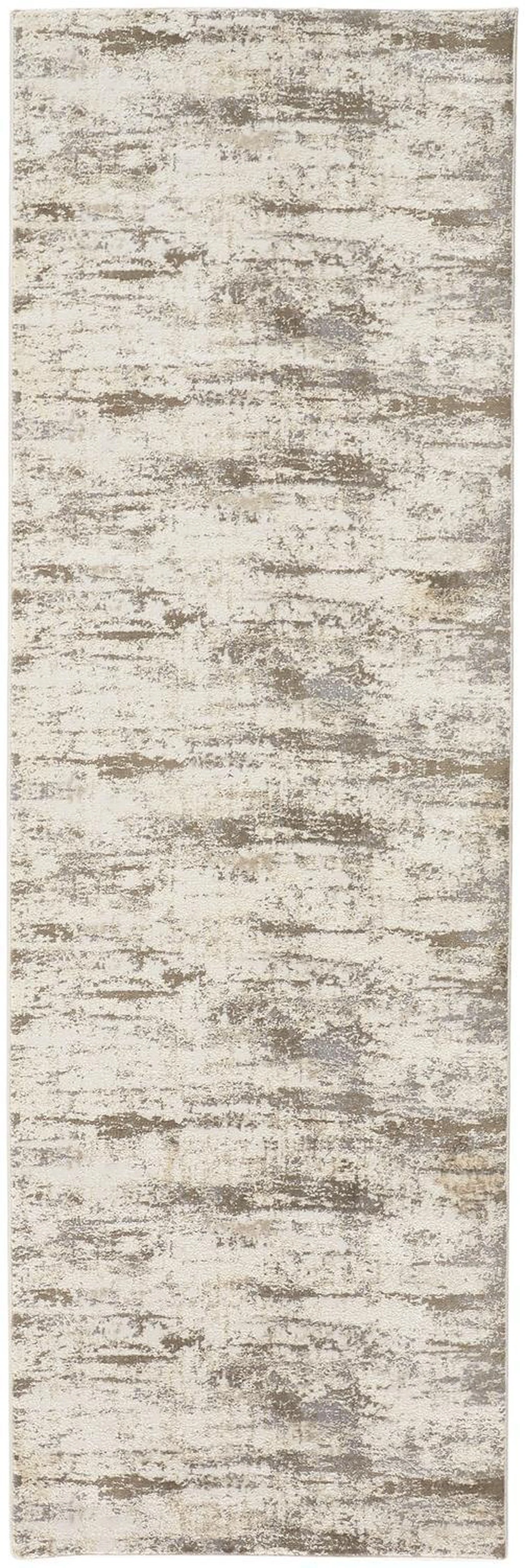 Feizy Parker 3719F Rug in Silver / Beige - Image 2