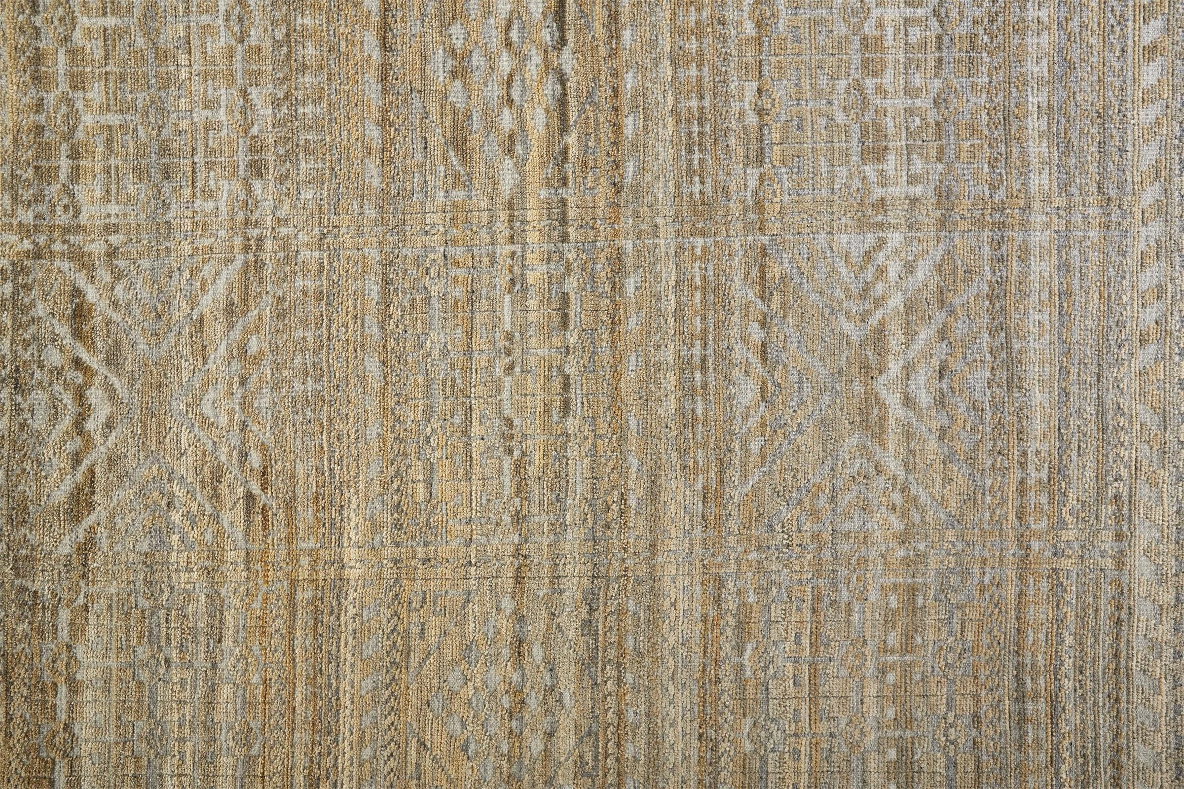 Feizy Payton 6496F Rug in Brown / Gray - Image 5