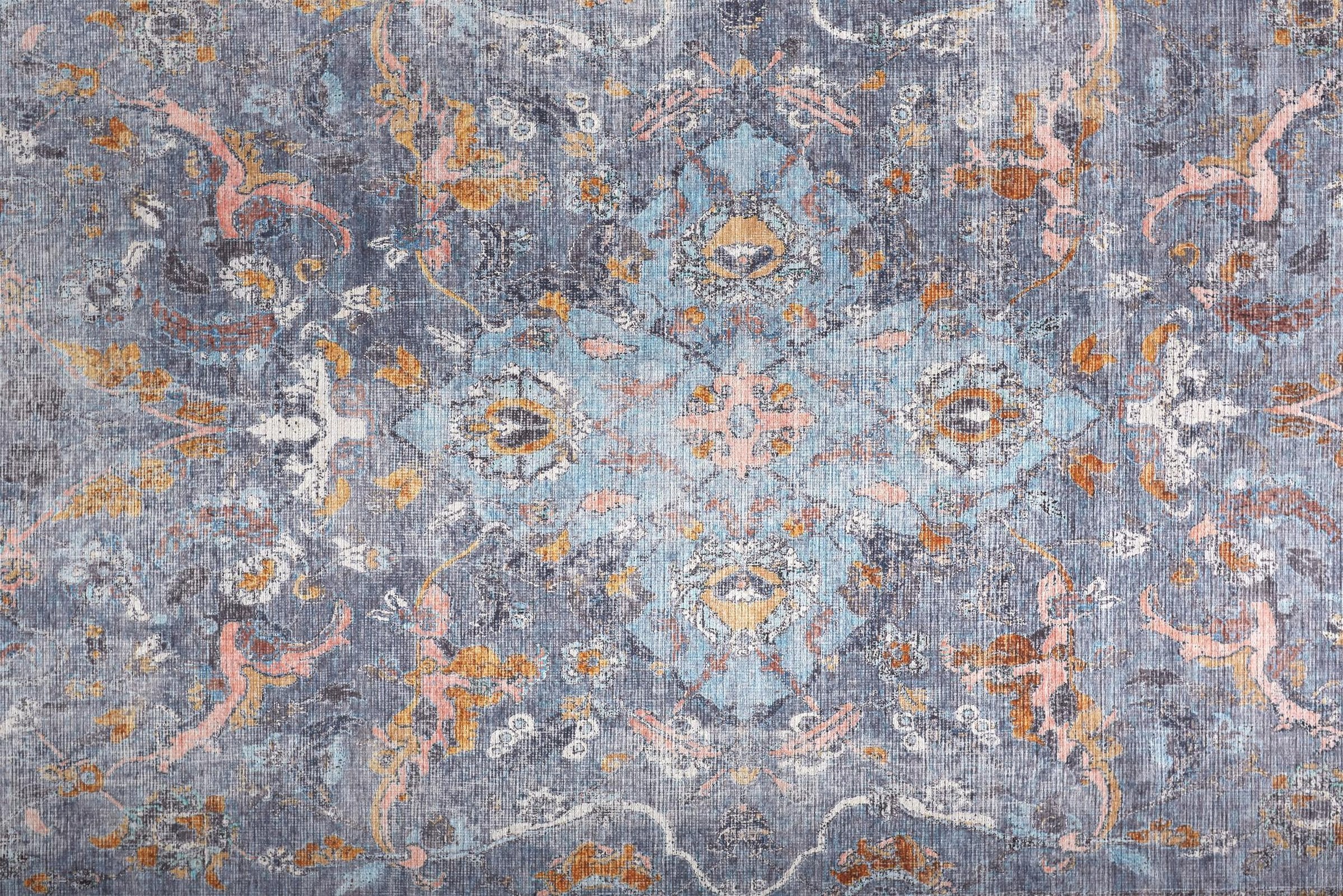 Feizy Percy 39AFF Rug in Blue - Image 3
