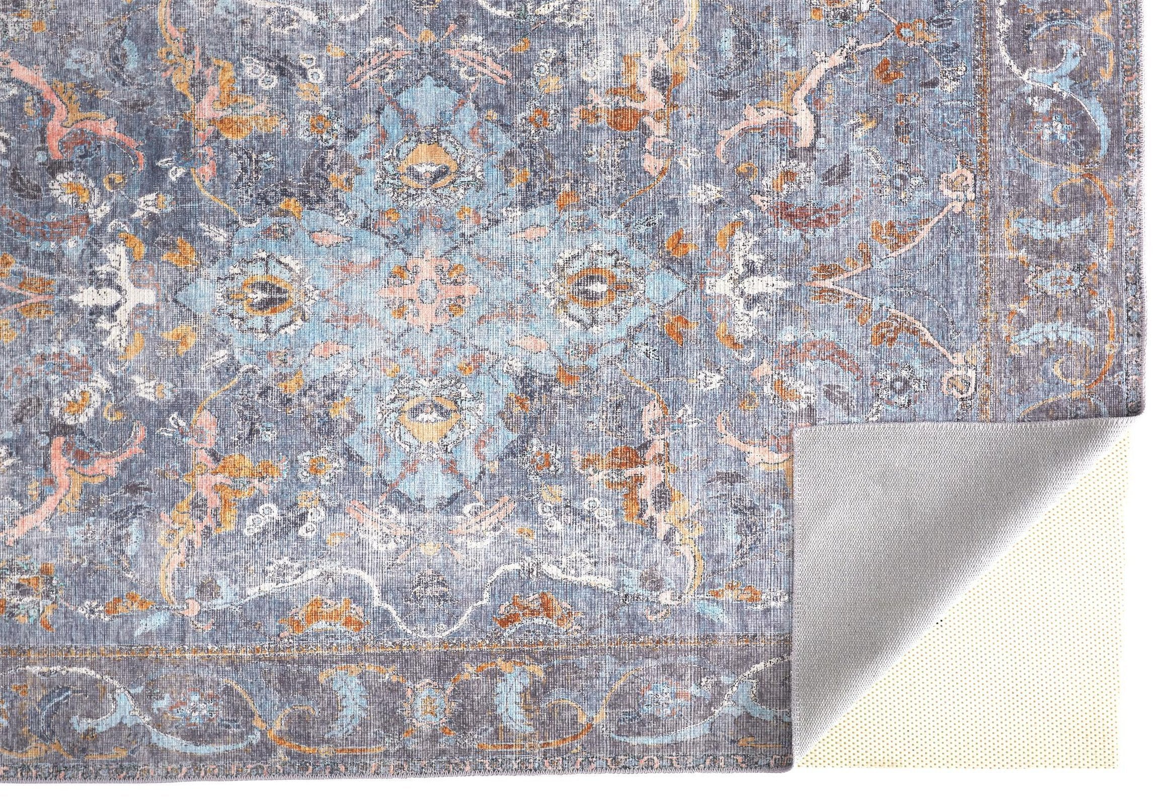 Feizy Percy 39AFF Rug in Blue - Image 6