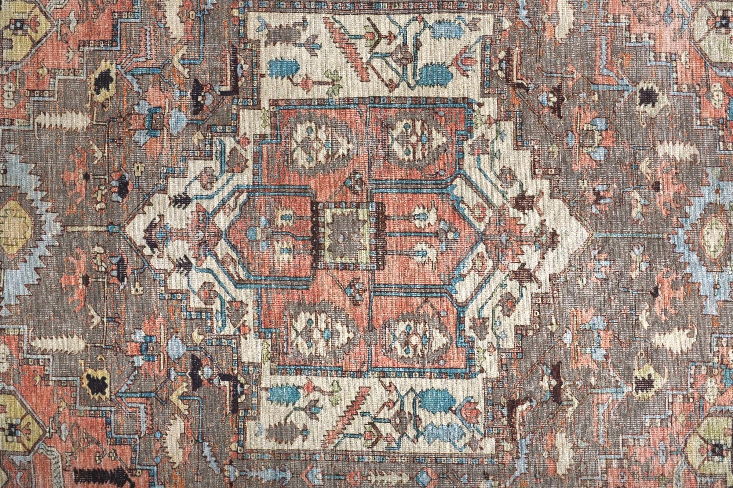 Feizy Percy 39AJF Rug in Pink / Gray - Image 3