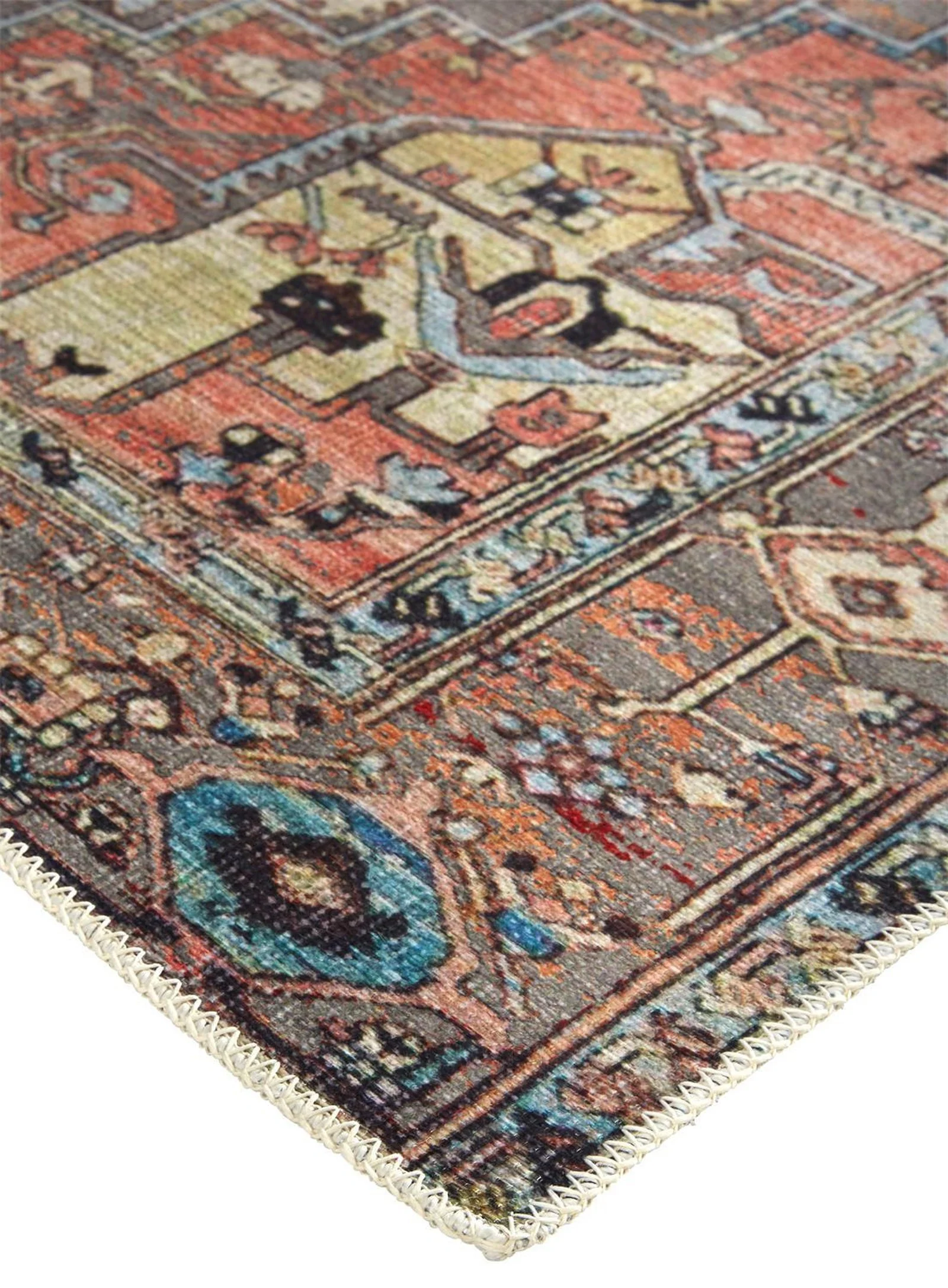 Feizy Percy 39AJF Rug in Pink / Gray - Image 5