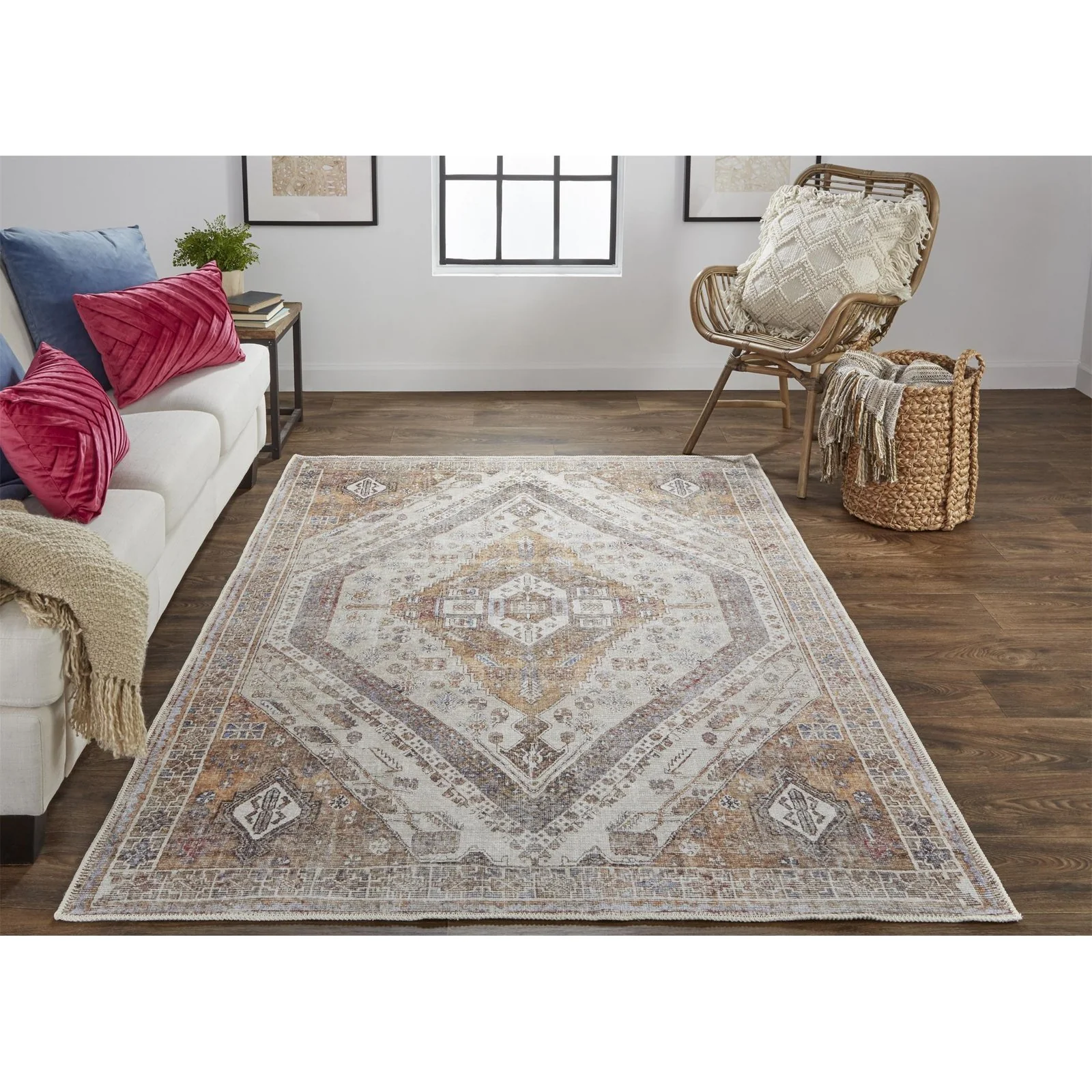 Feizy Percy 39ANF Rug in Tan - Image 2