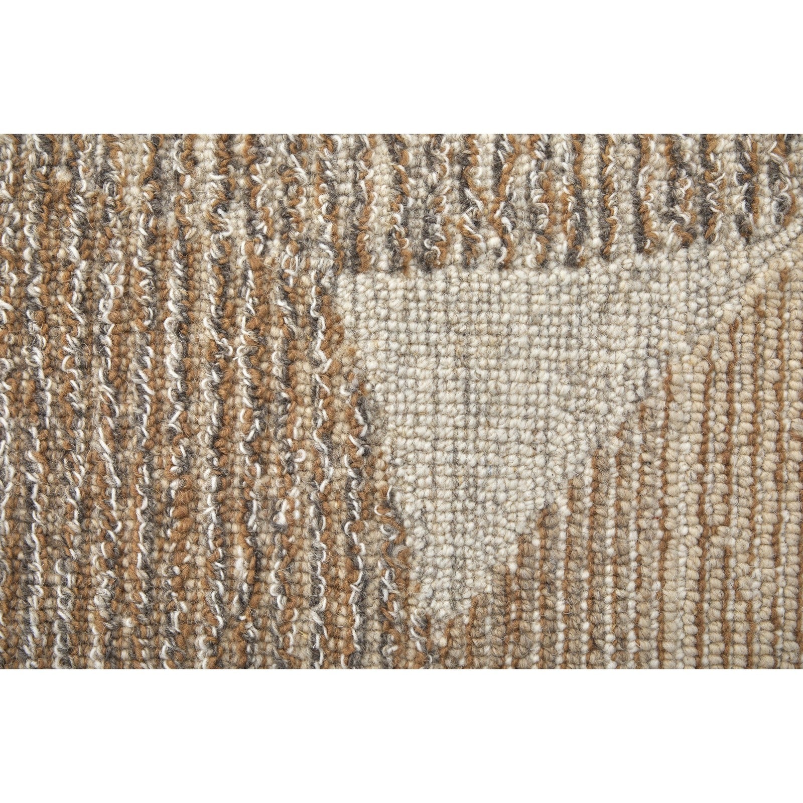 Feizy Pollock 8951F Modern Watercolor in Brown/Tan/Ivory - Image 7