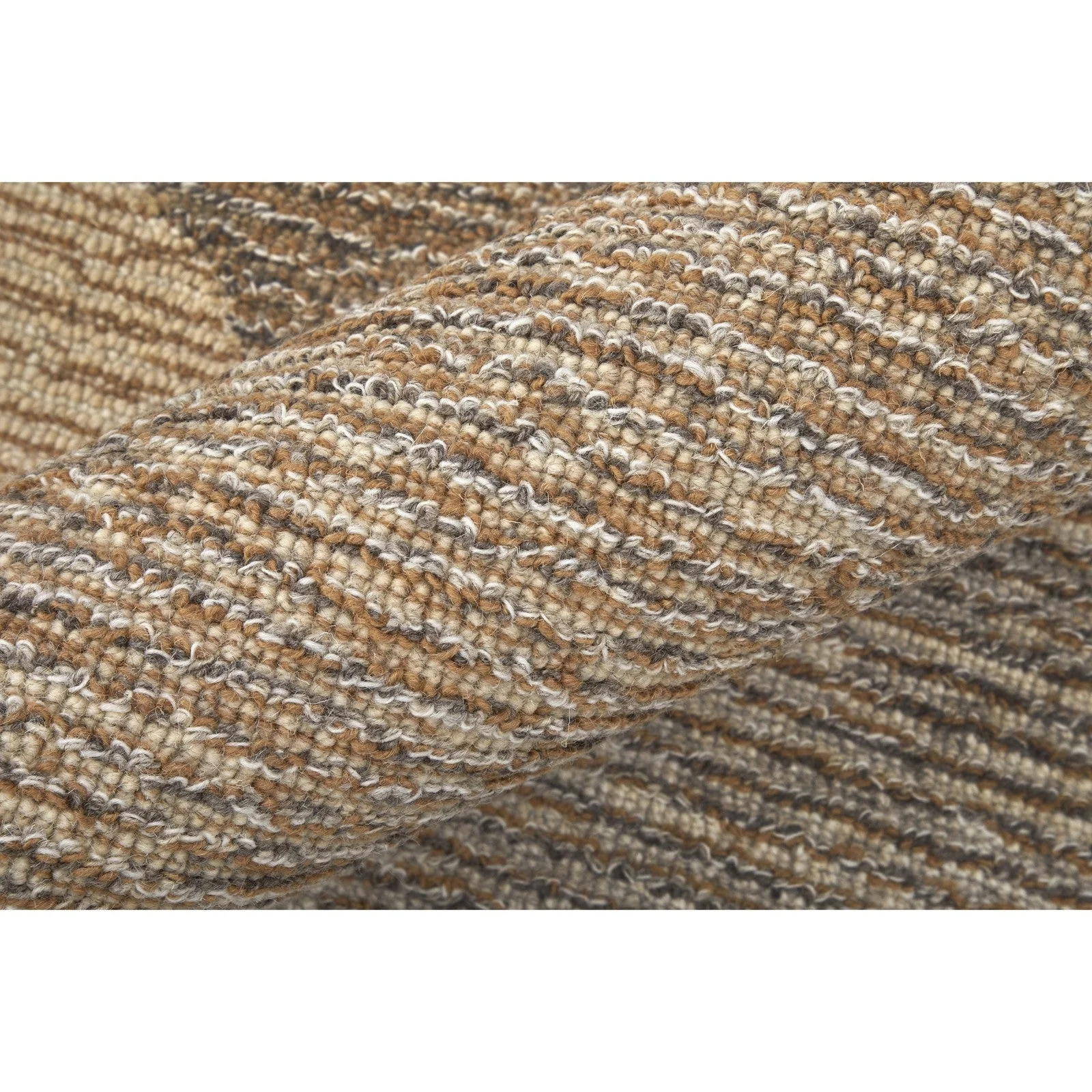 Feizy Pollock 8951F Modern Watercolor in Brown/Tan/Ivory - Image 8