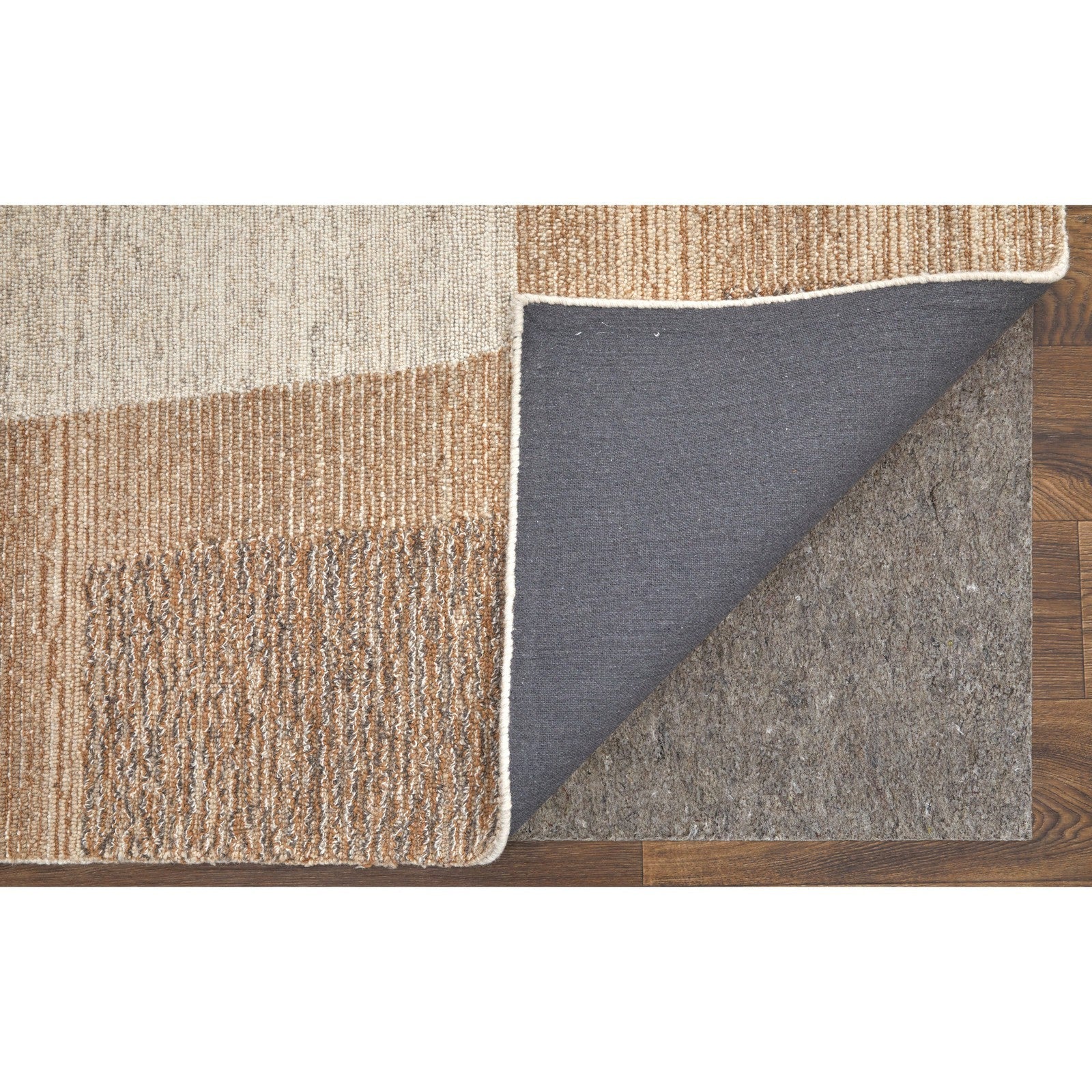 Feizy Pollock 8953F Modern Abstract in Brown/Tan/Ivory - Image 4