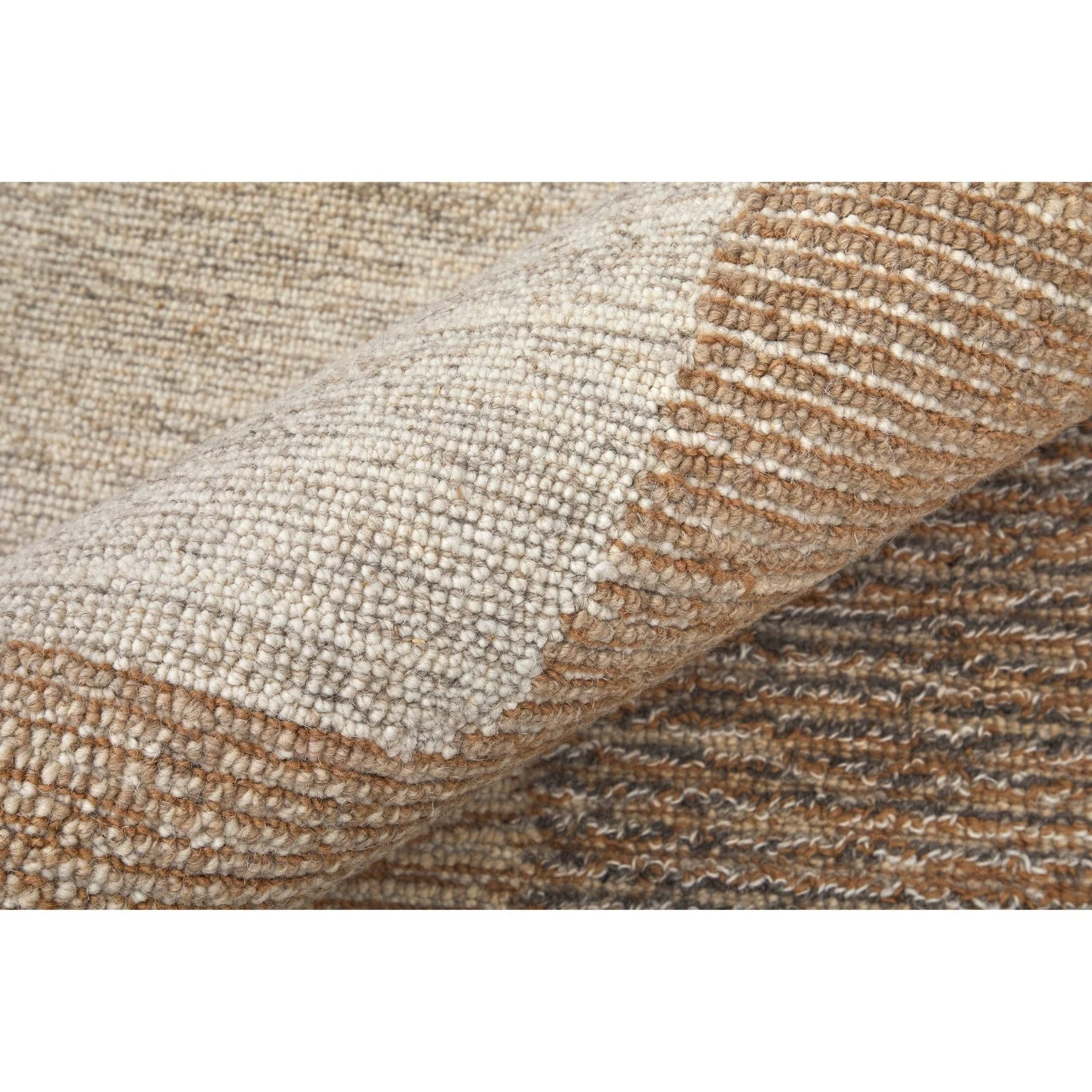 Feizy Pollock 8953F Modern Abstract in Brown/Tan/Ivory - Image 5