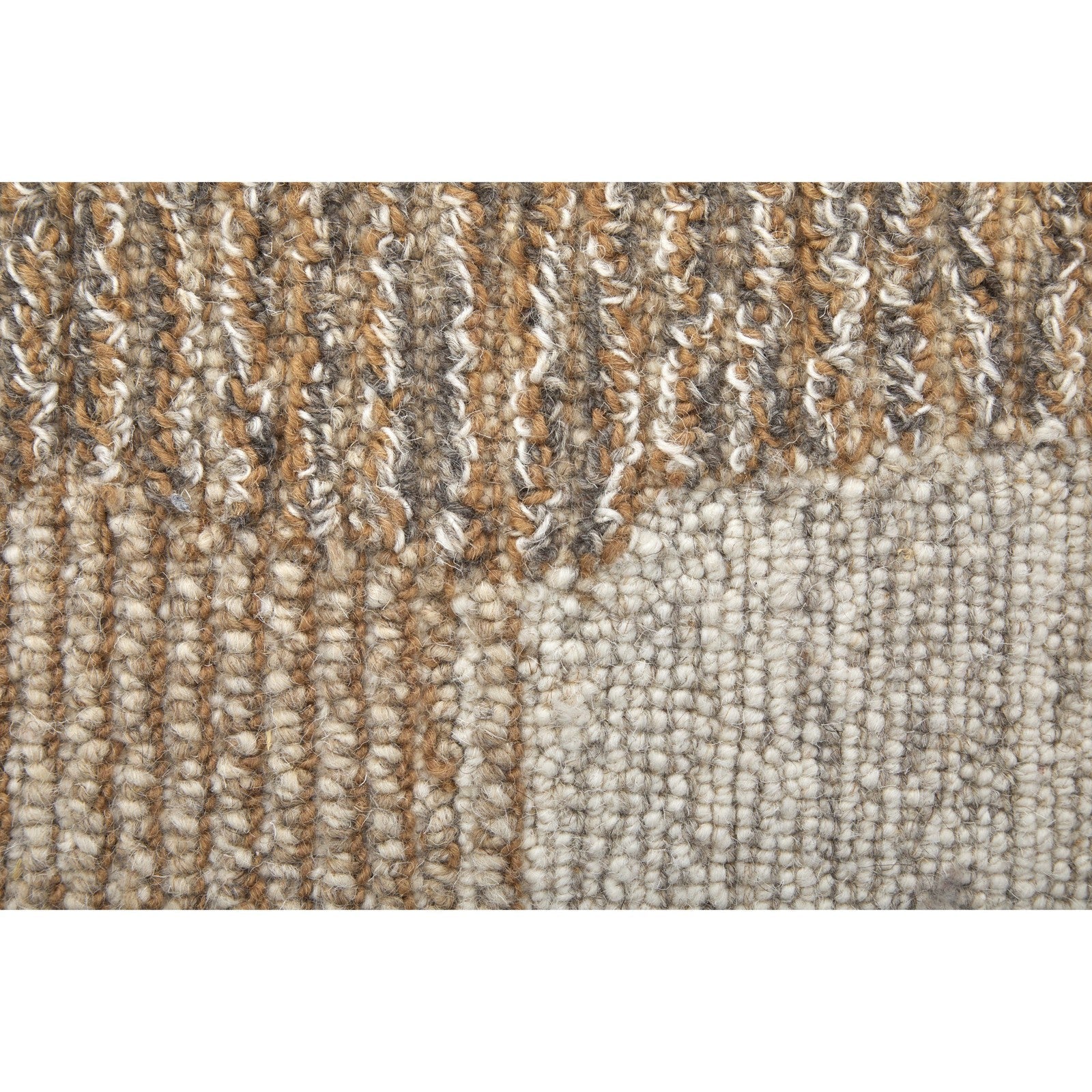 Feizy Pollock 8953F Modern Abstract in Brown/Tan/Ivory - Image 8