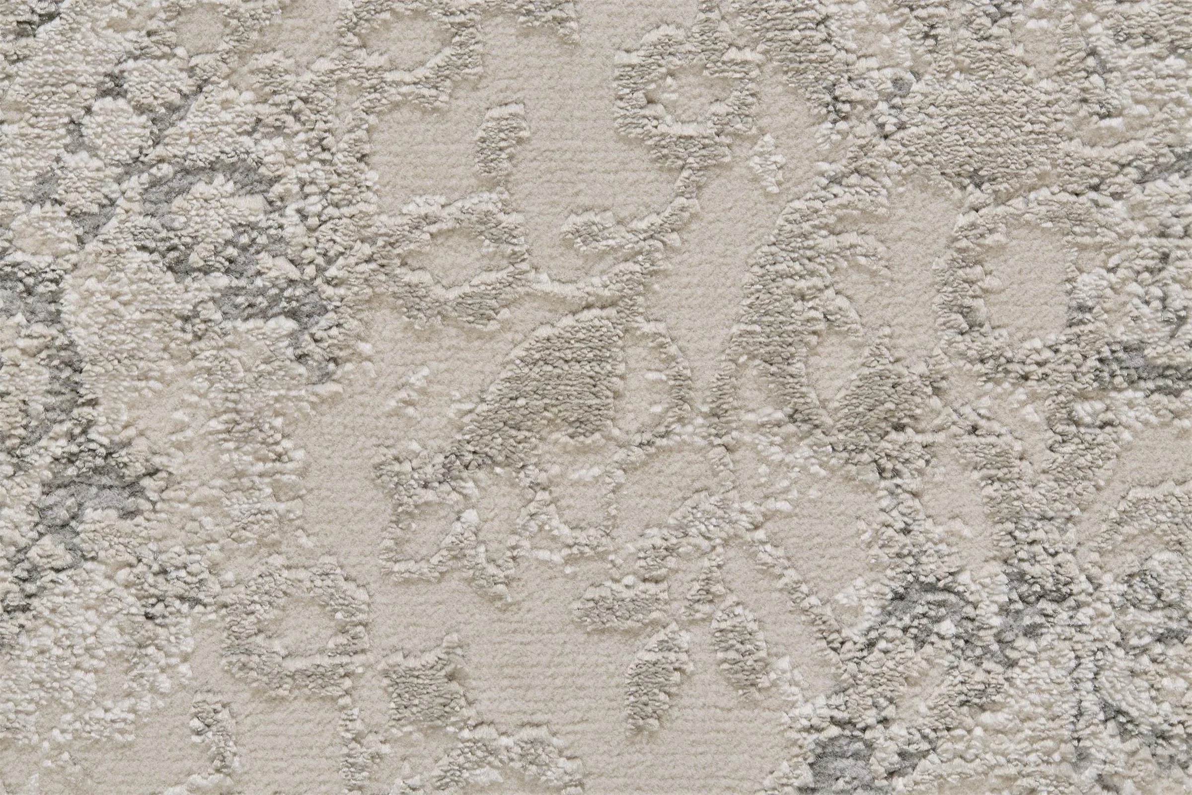 Feizy Prasad 3682F Rug in Light Gray - Image 3