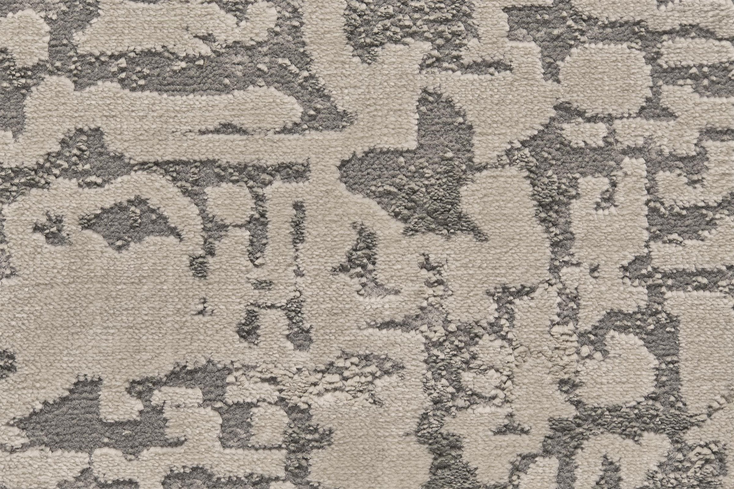 Feizy Prasad 3683F Rug in Gray - Image 3