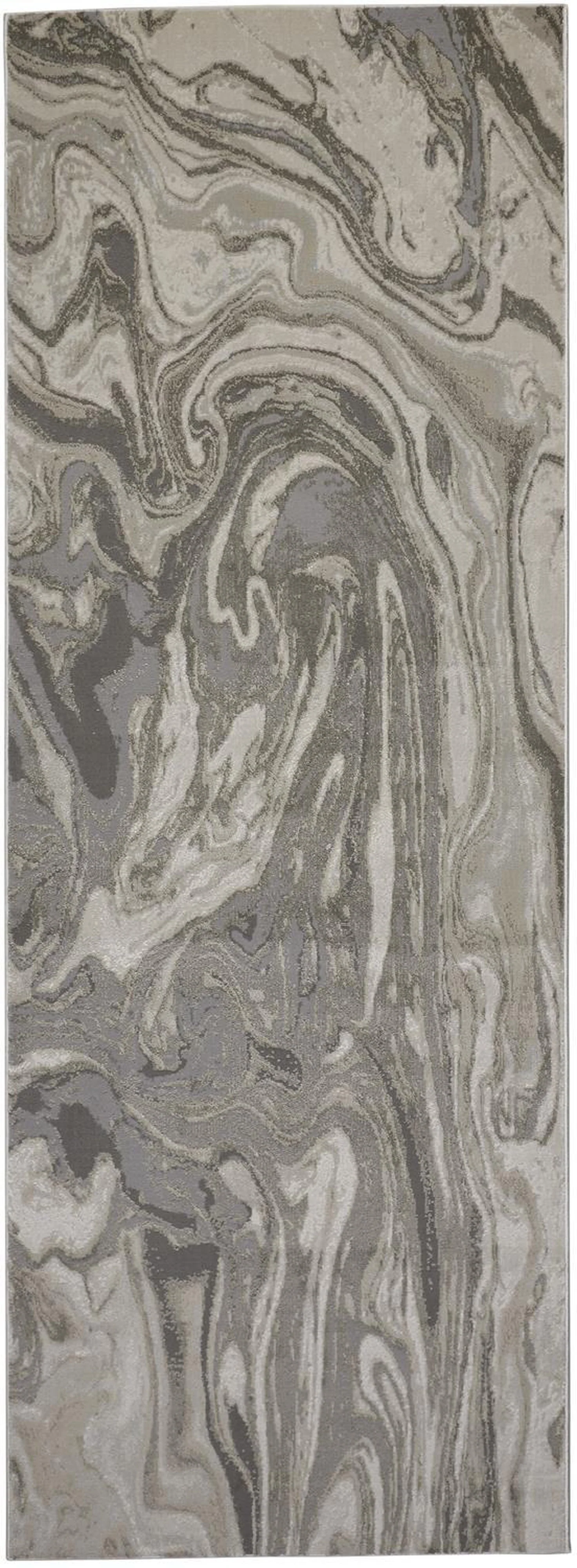 Feizy Prasad 3894F Rug in Light Gray - Image 11