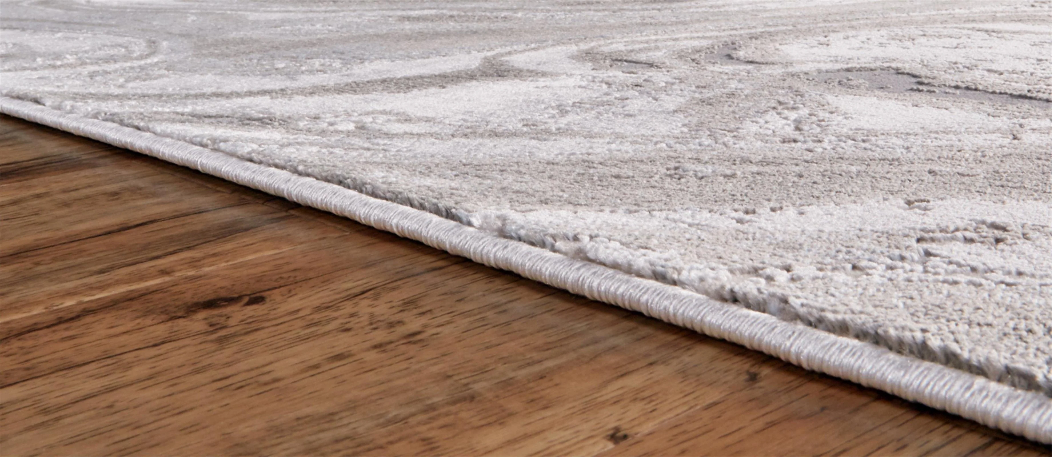 Feizy Prasad 3894F Rug in Light Gray - Image 7