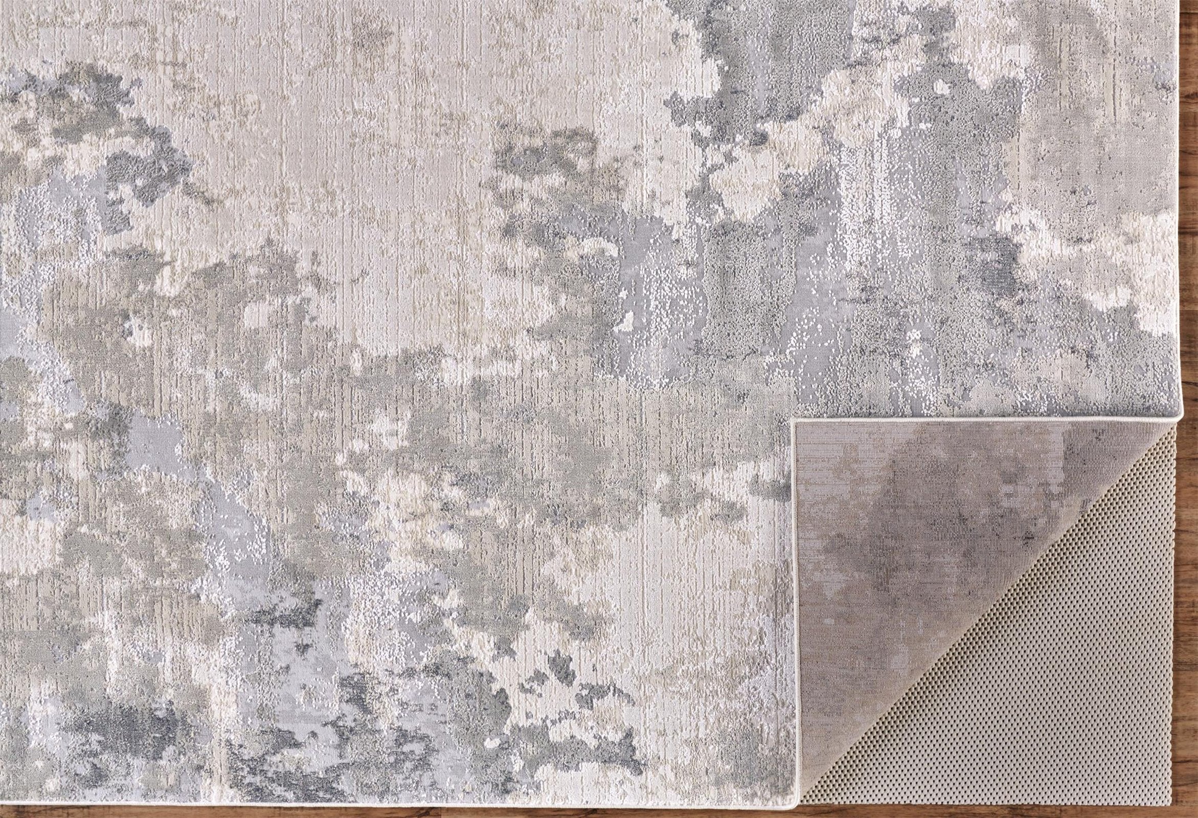 Feizy Prasad 3970F Rug in Gray - Image 4