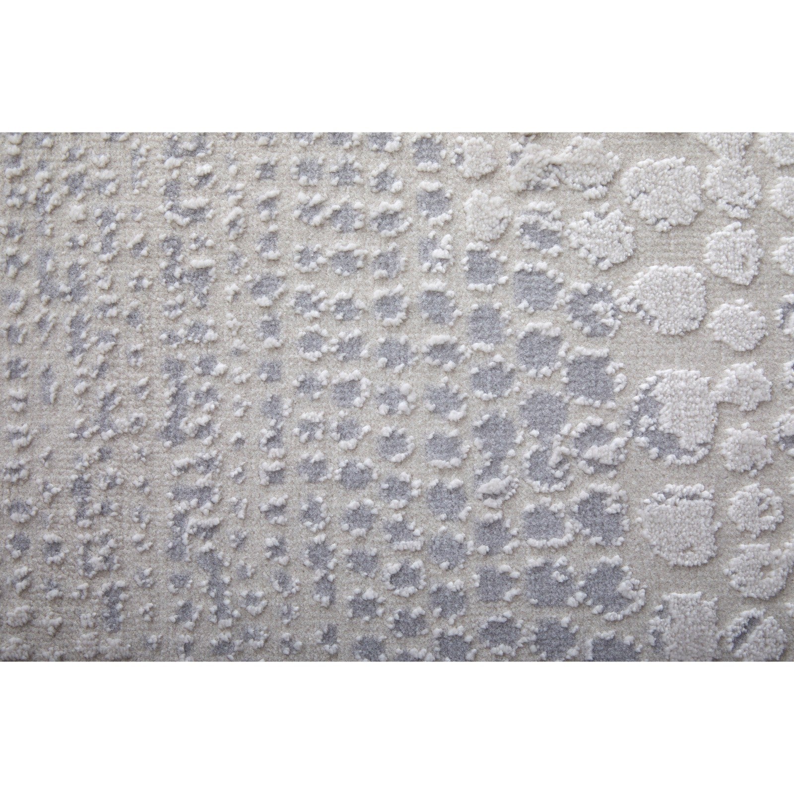 Feizy Prasad 39N8F Modern Distressed in Ivory/Silver/Gray - Image 8