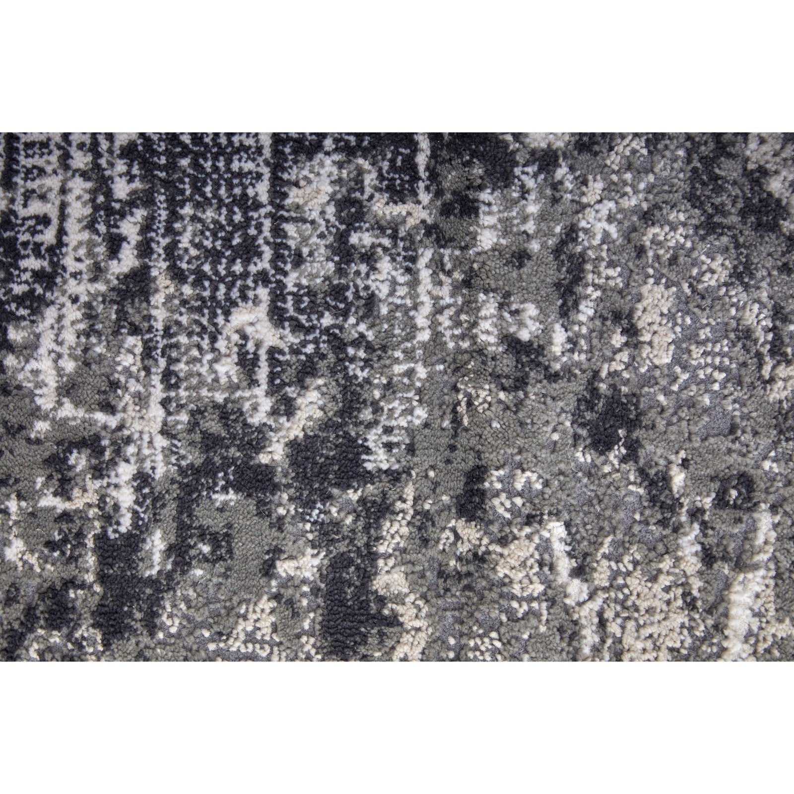 Feizy Prasad 39N9F Modern Abstract in Ivory/Gray/Taupe - Image 8