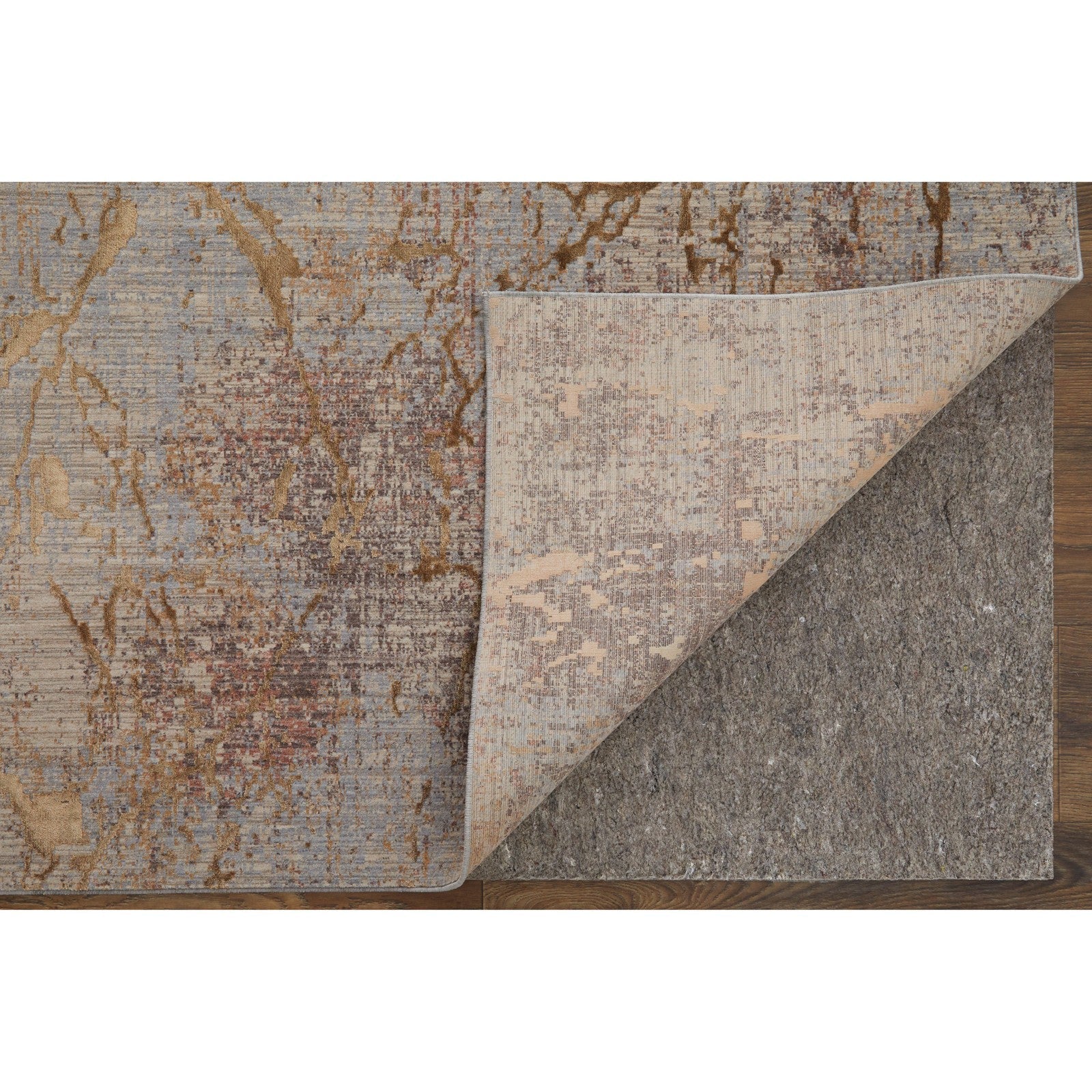 Feizy Pryor 39NEF Modern Abstract in Brown/Taupe/Tan - Image 6