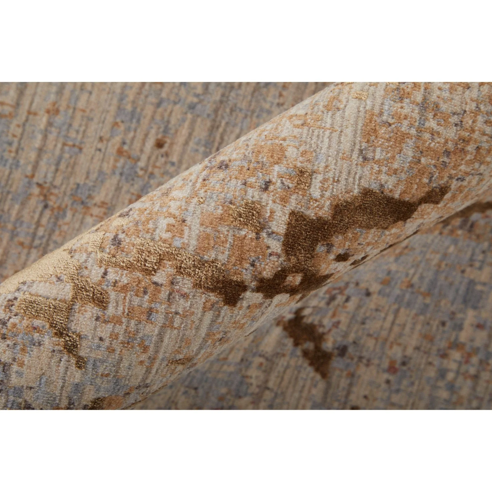 Feizy Pryor 39NEF Modern Abstract in Brown/Taupe/Tan - Image 7