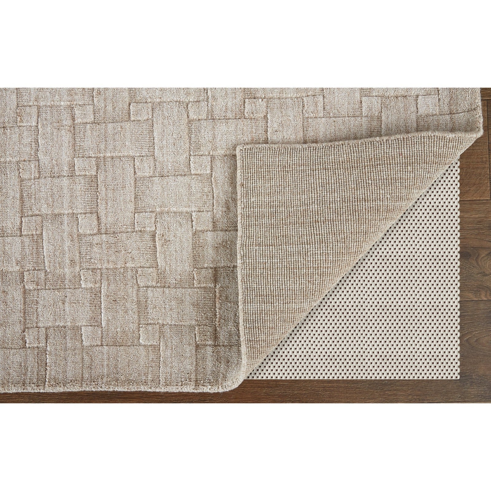 Feizy Redford 8669F Transitional Solid in Ivory - Image 4