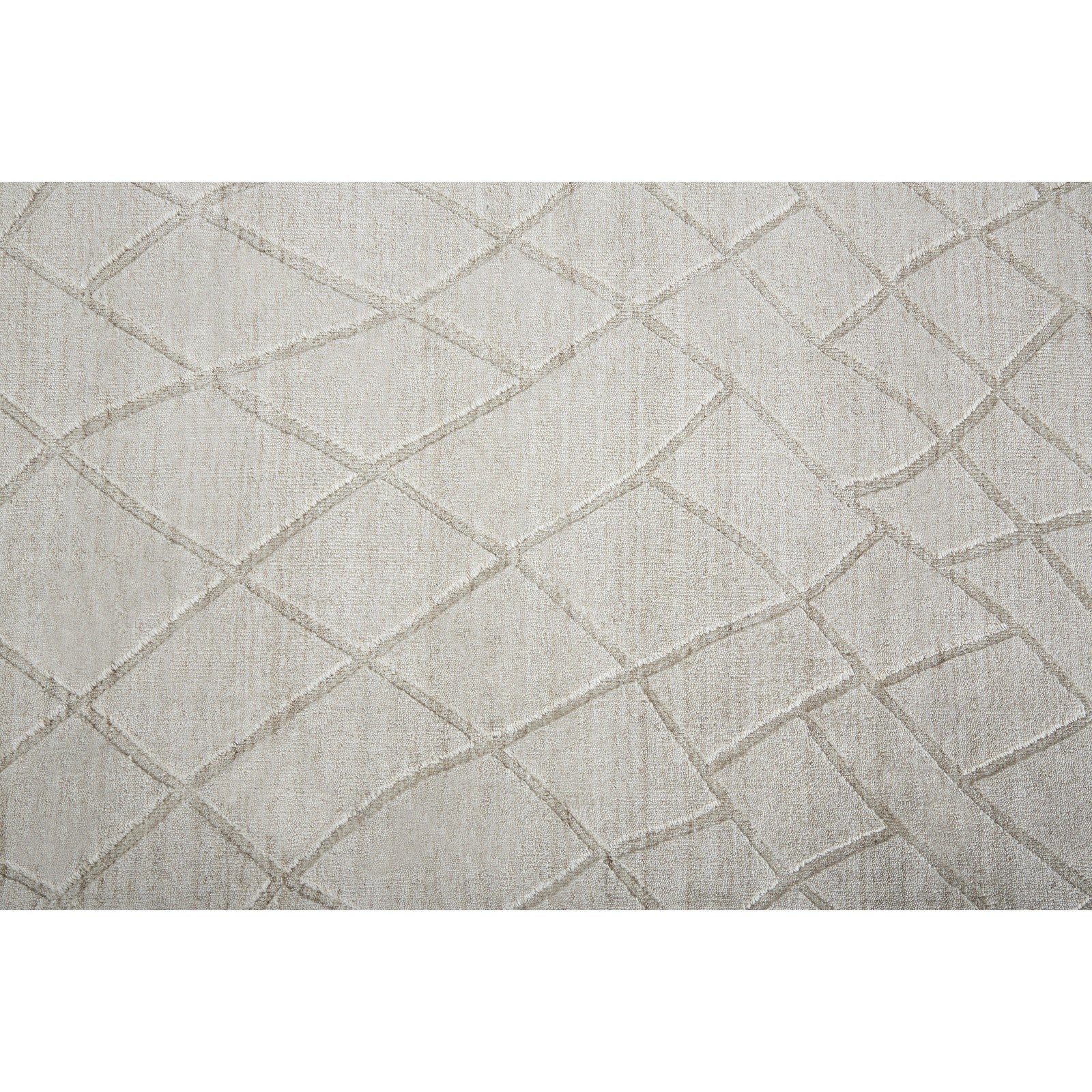 Feizy Redford 8846F Transitional Solid in Ivory/Gray - Image 7