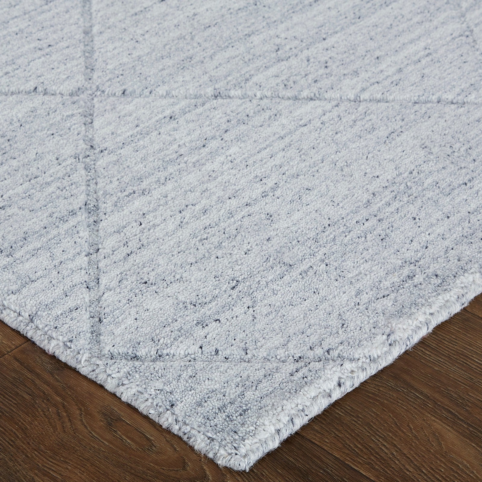 Feizy Redford 8848F Transitional Solid in Gray/Silver - Image 3