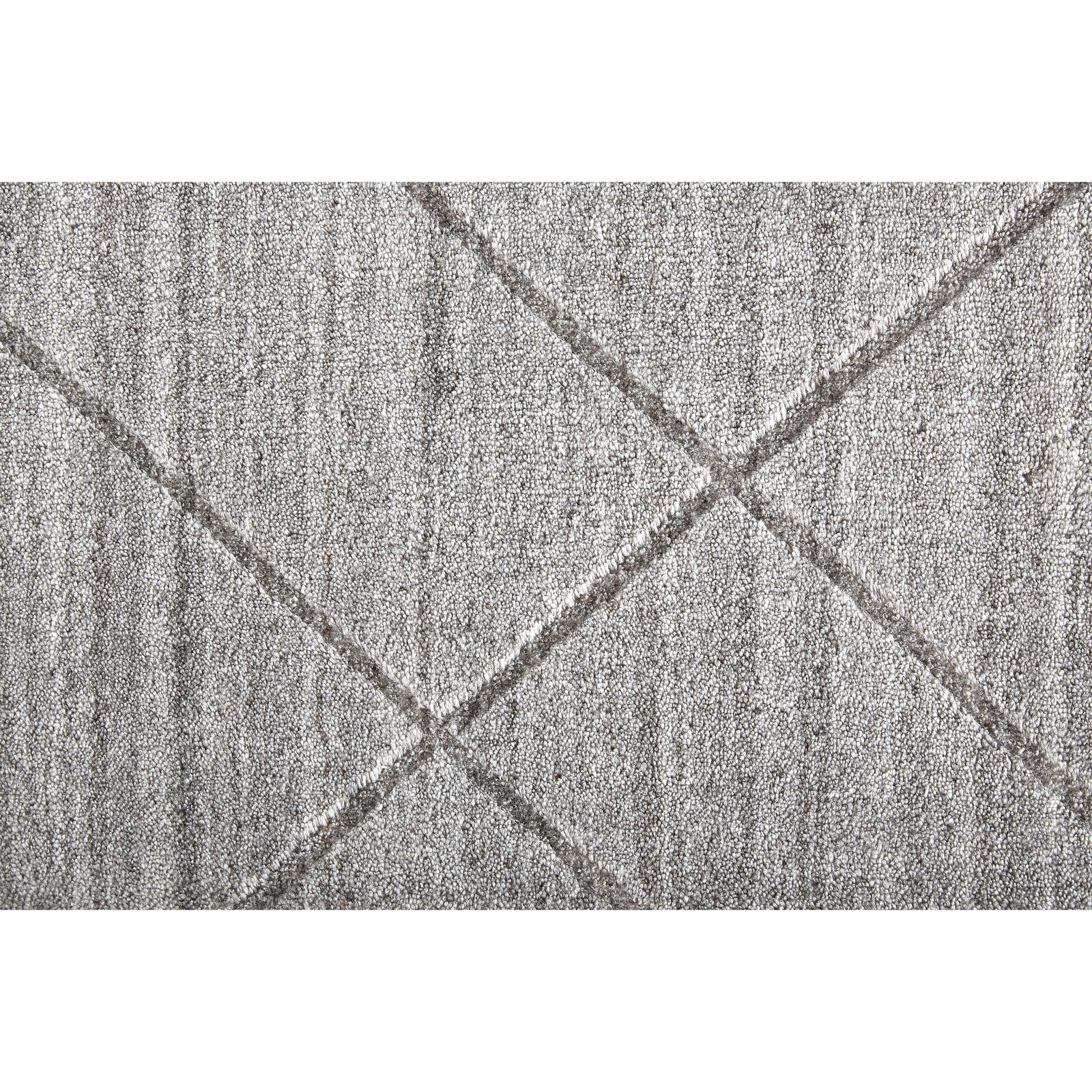 Feizy Redford 8848F Transitional Solid in Ivory/Silver - Image 5