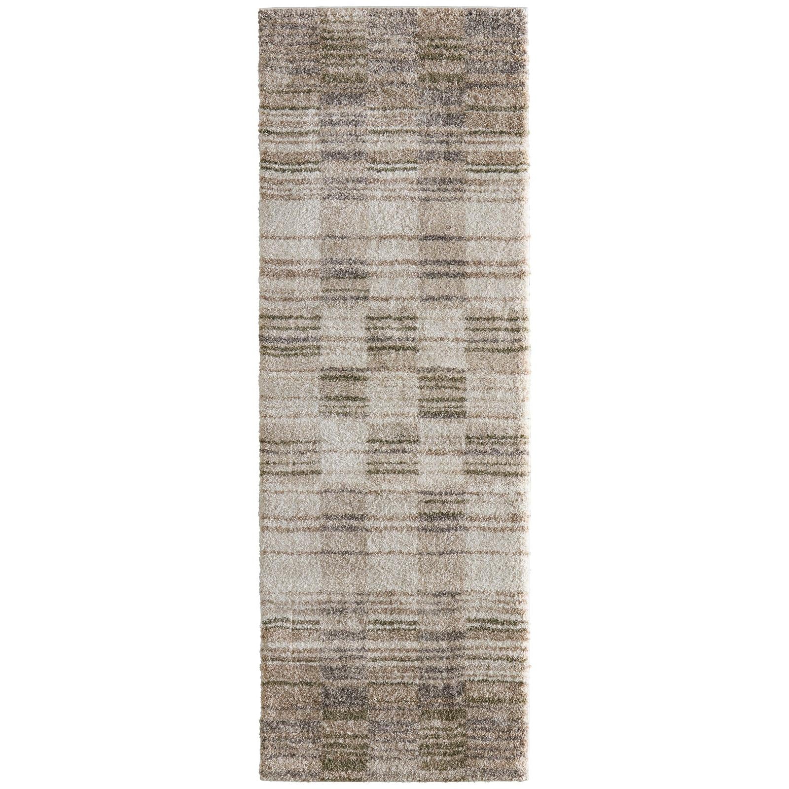 Feizy Richmond 39R3F Modern Geometric Rug in Ivory/Gray/Tan - Image 12