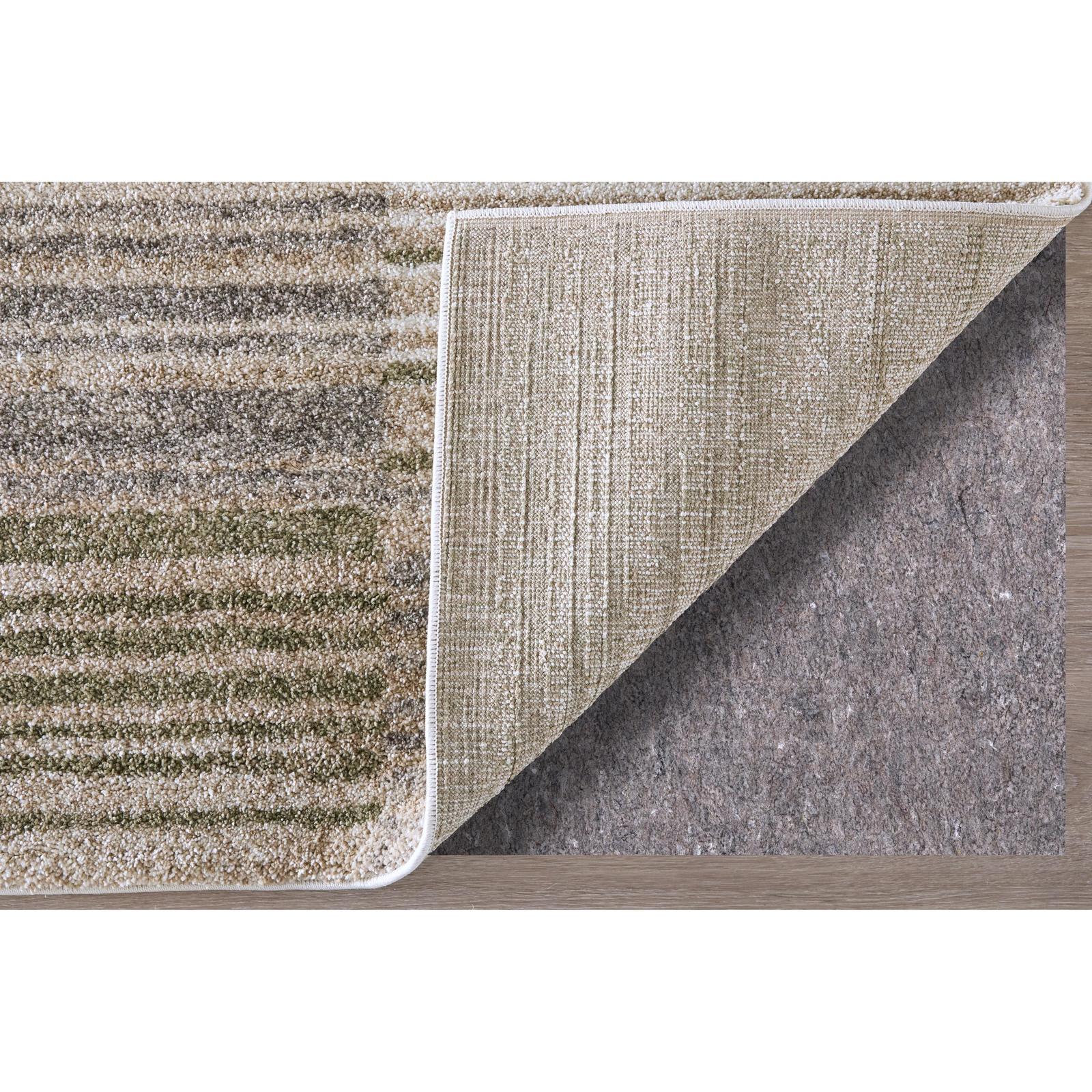 Feizy Richmond 39R3F Modern Geometric Rug in Ivory/Gray/Tan - Image 6