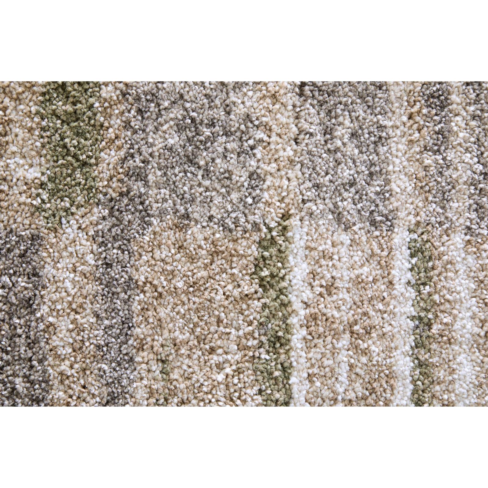 Feizy Richmond 39R3F Modern Geometric Rug in Ivory/Gray/Tan - Image 8