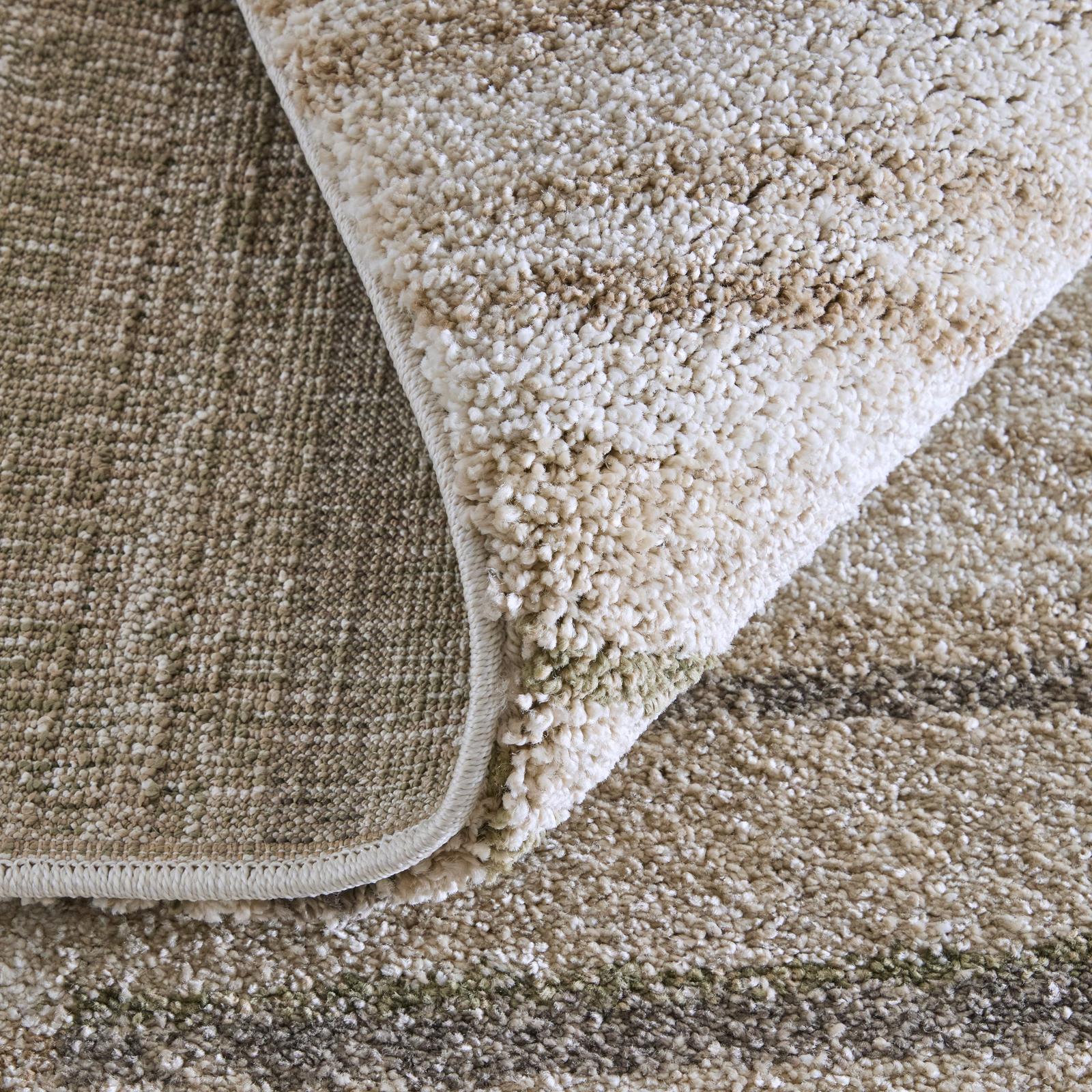 Feizy Richmond 39R3F Modern Geometric Rug in Ivory/Gray/Tan - Image 9